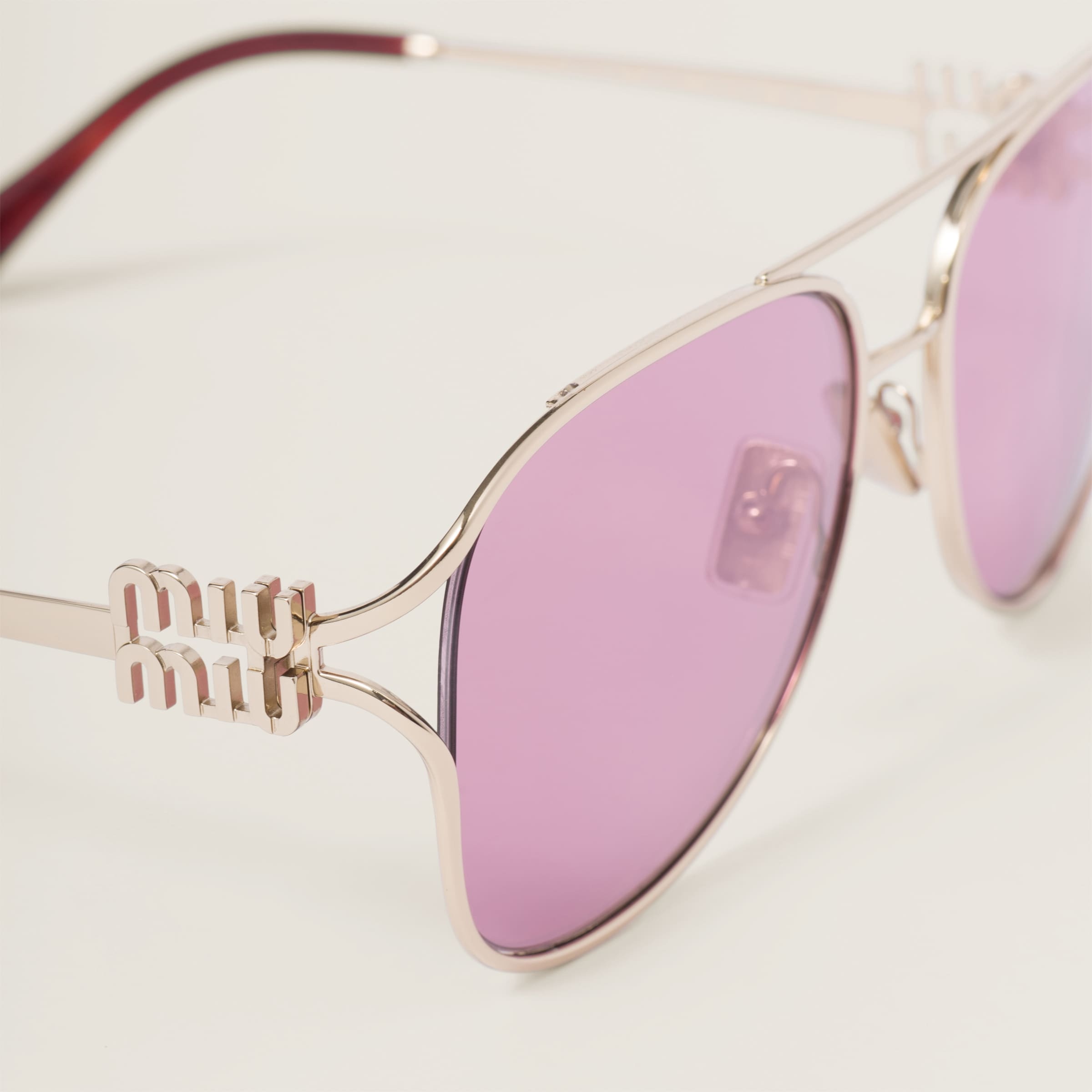 Miu Miu Logo sunglasses - 5