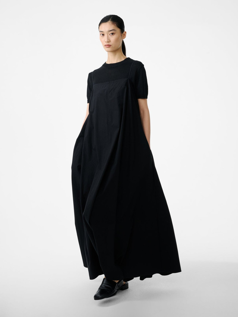 Black Danae Midi Dress 5