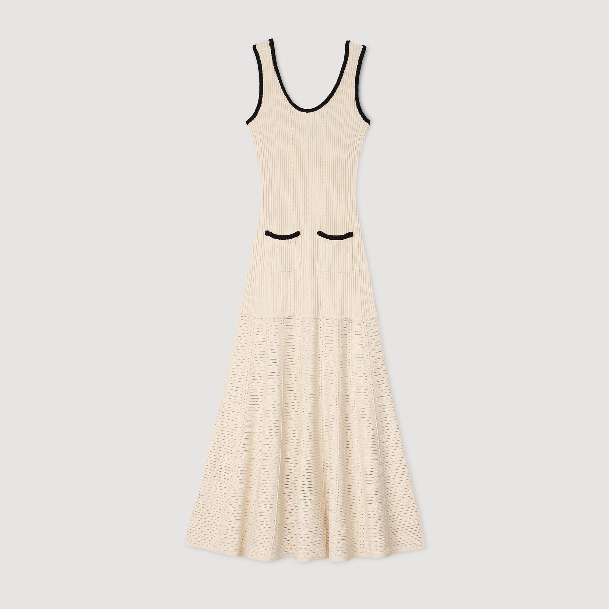 POINTELLE KNIT DRESS - 1
