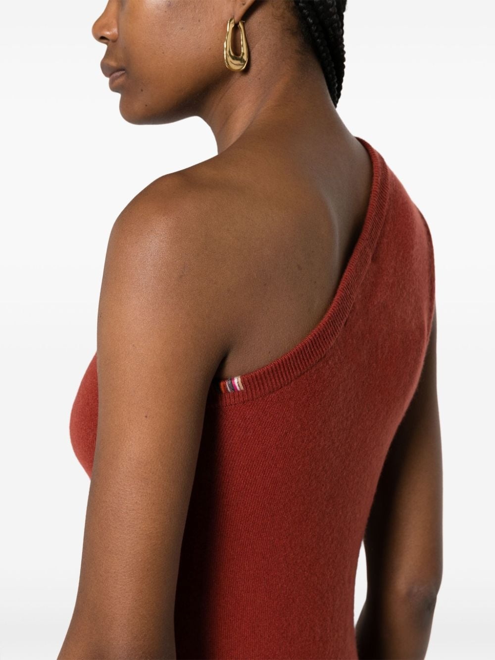 one-shoulder maxi dress - 5
