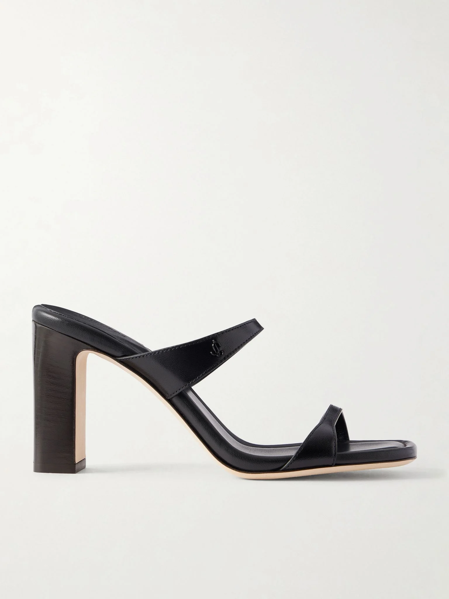 Lucian 85 leather mules Black - 1