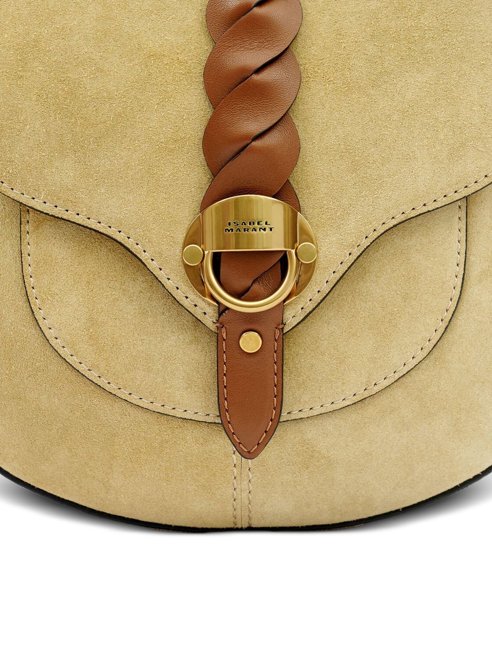 small Altay braided-strap saddle bag - 5
