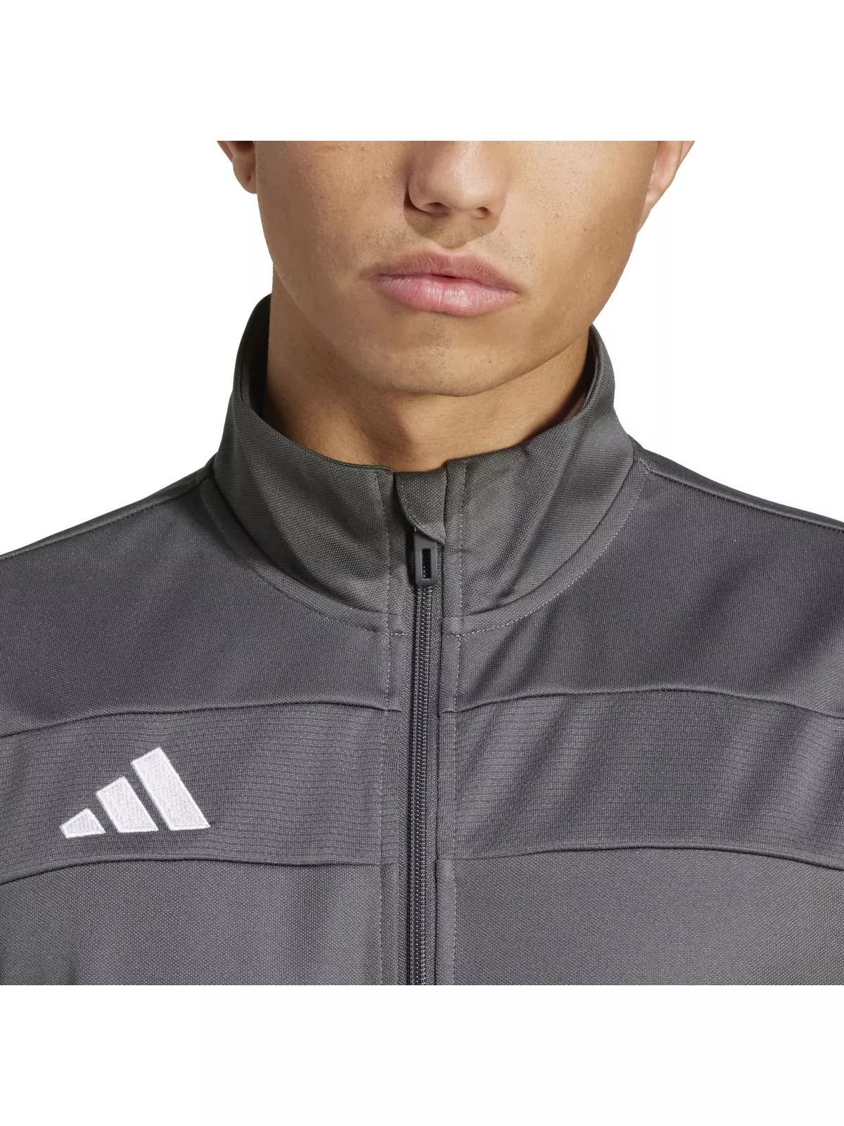Men's Tiro 25 Essentials Training Track Top -Dk Grey - 3