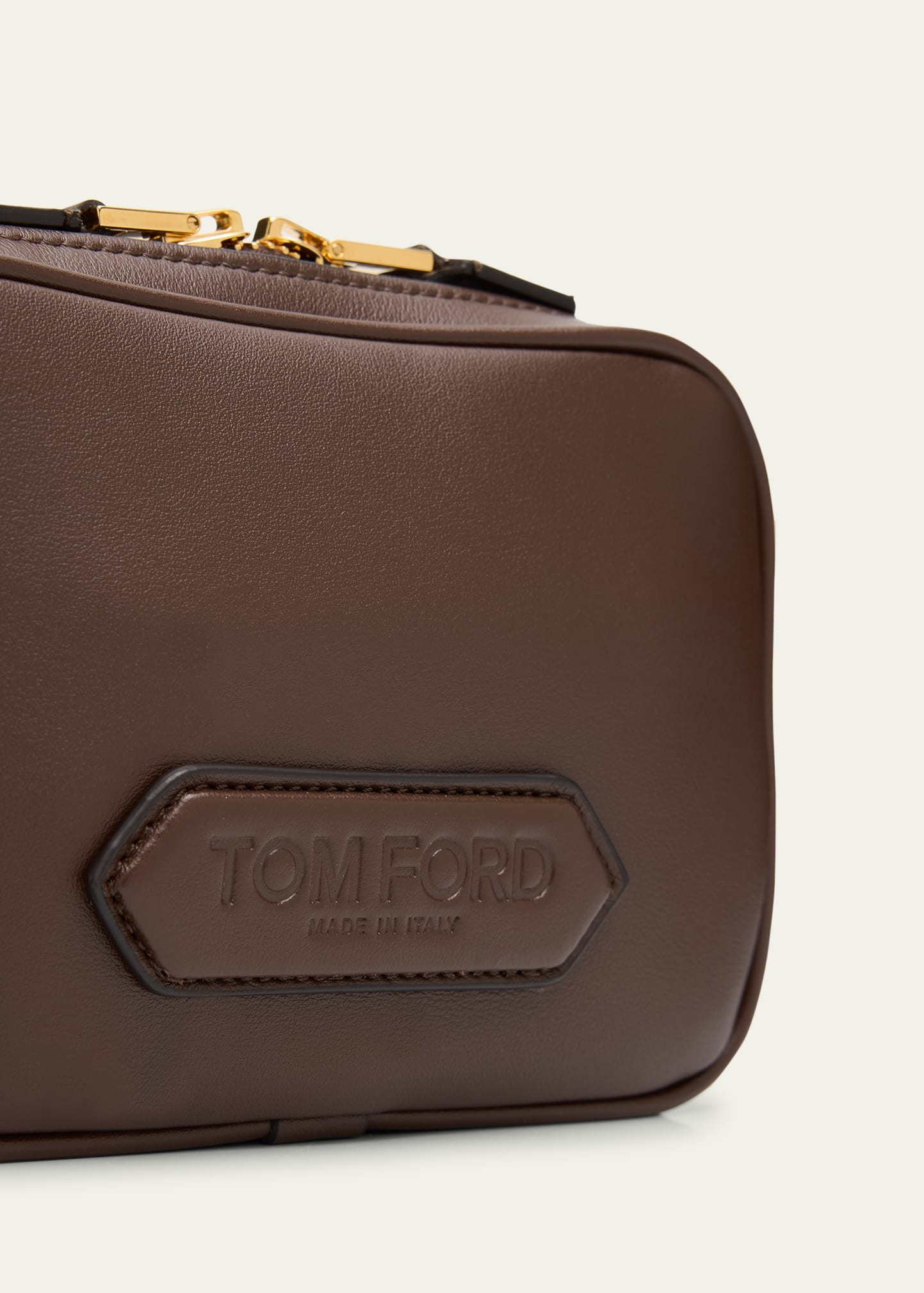 Men's Alexander Leather North/South Crossbody Bag - 5