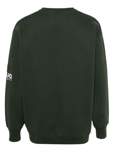 WTAPS logo-embroidered cotton sweatshirt outlook