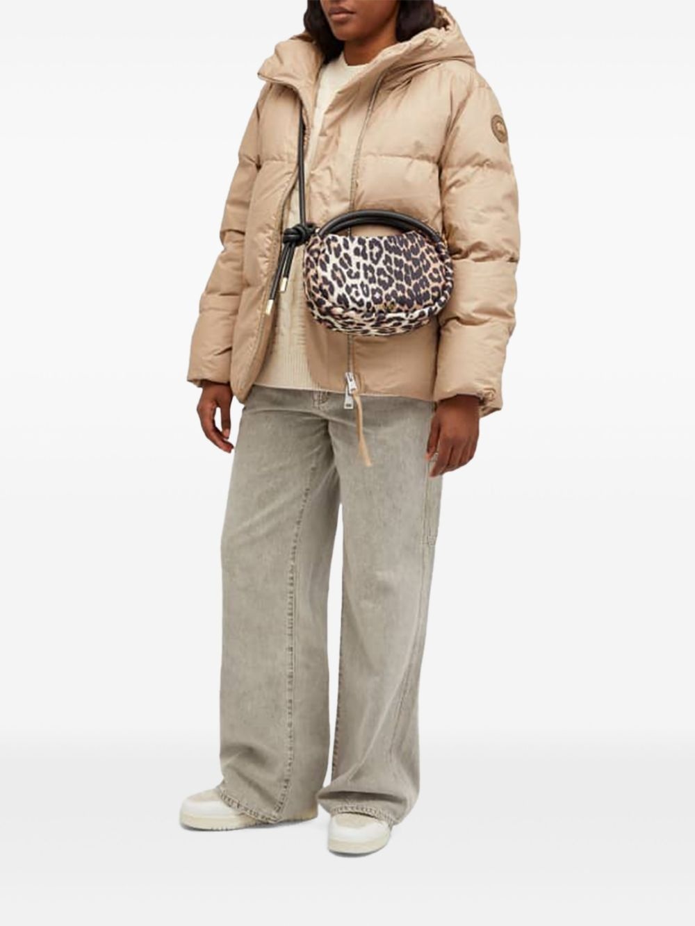 hooded puffer jacket - 2