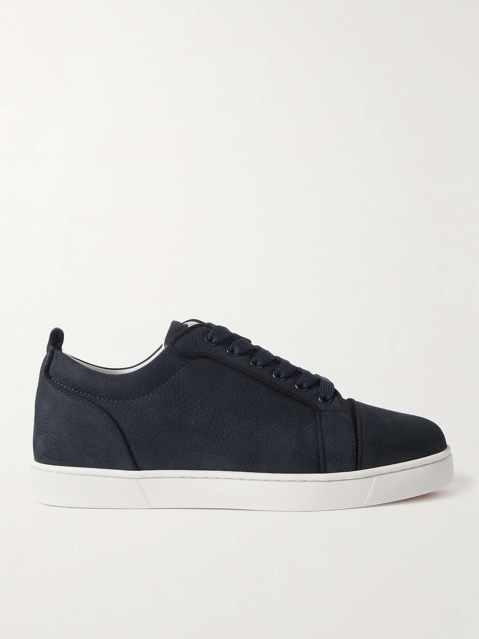 Louis Junior Orlato Grosgrain-Trimmed Nubuck Sneakers - 1