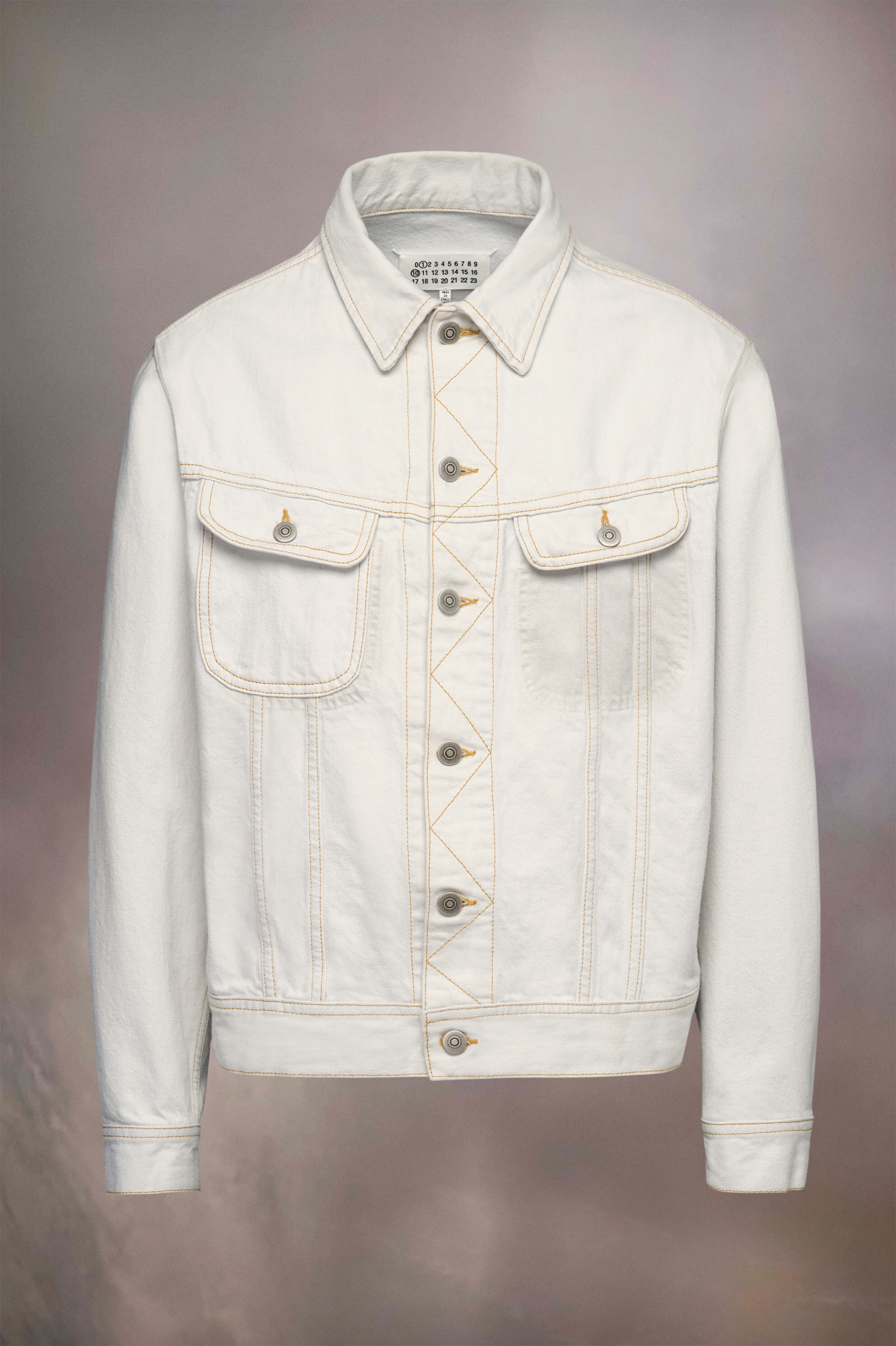 Chalk selvedge denim jacket - 2