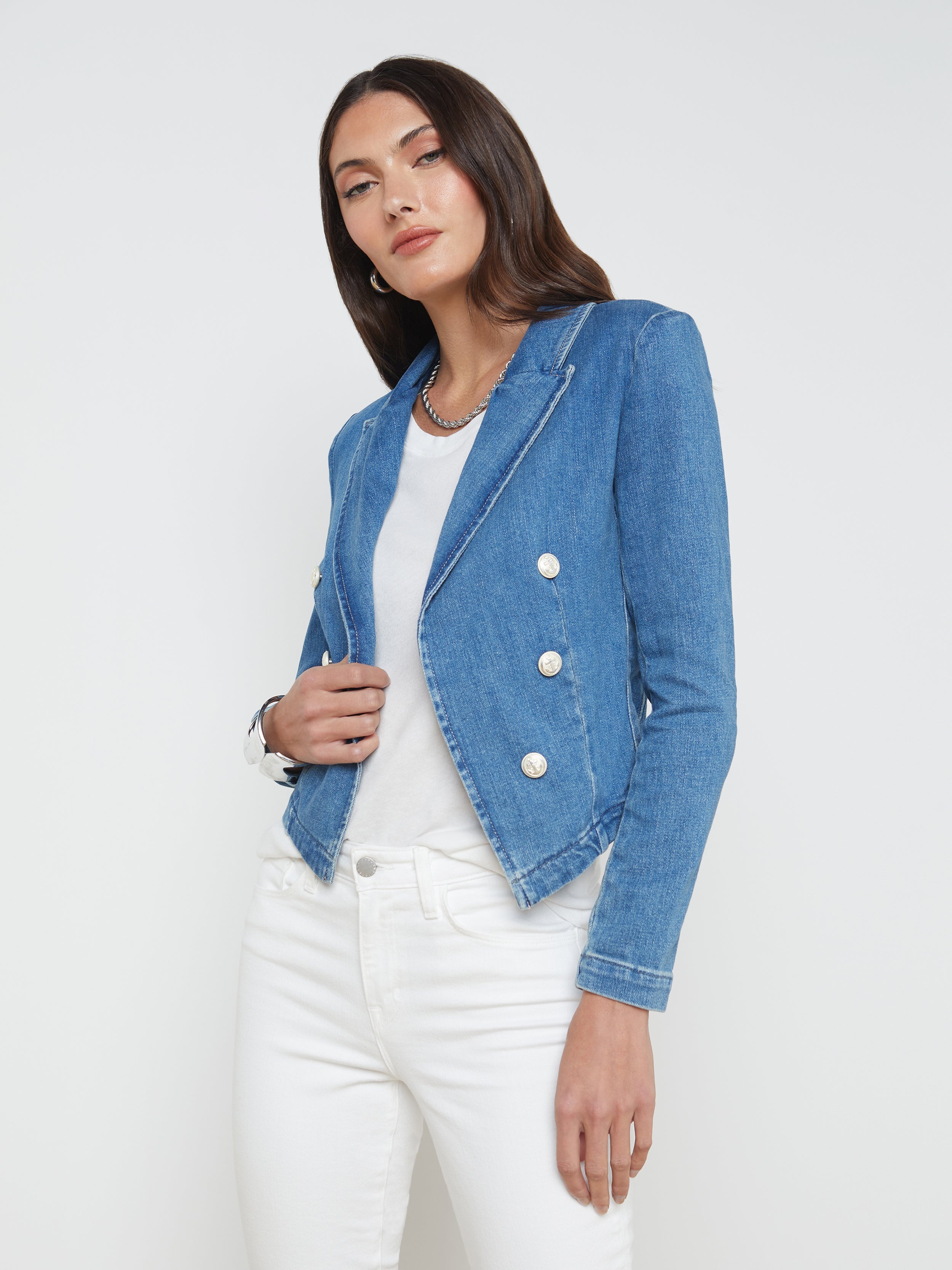 Wayne Denim Blazer - 2