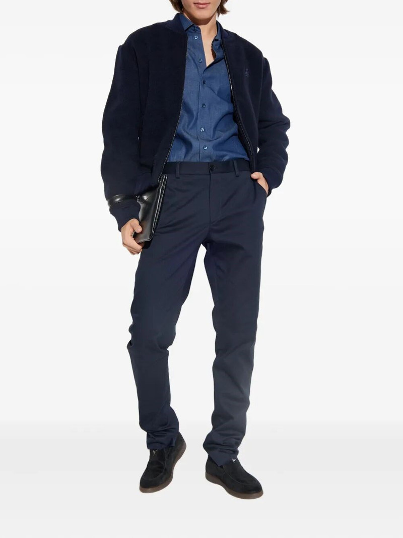 Etro EMBROIDERED LOGO COTTON SHIRT outlook