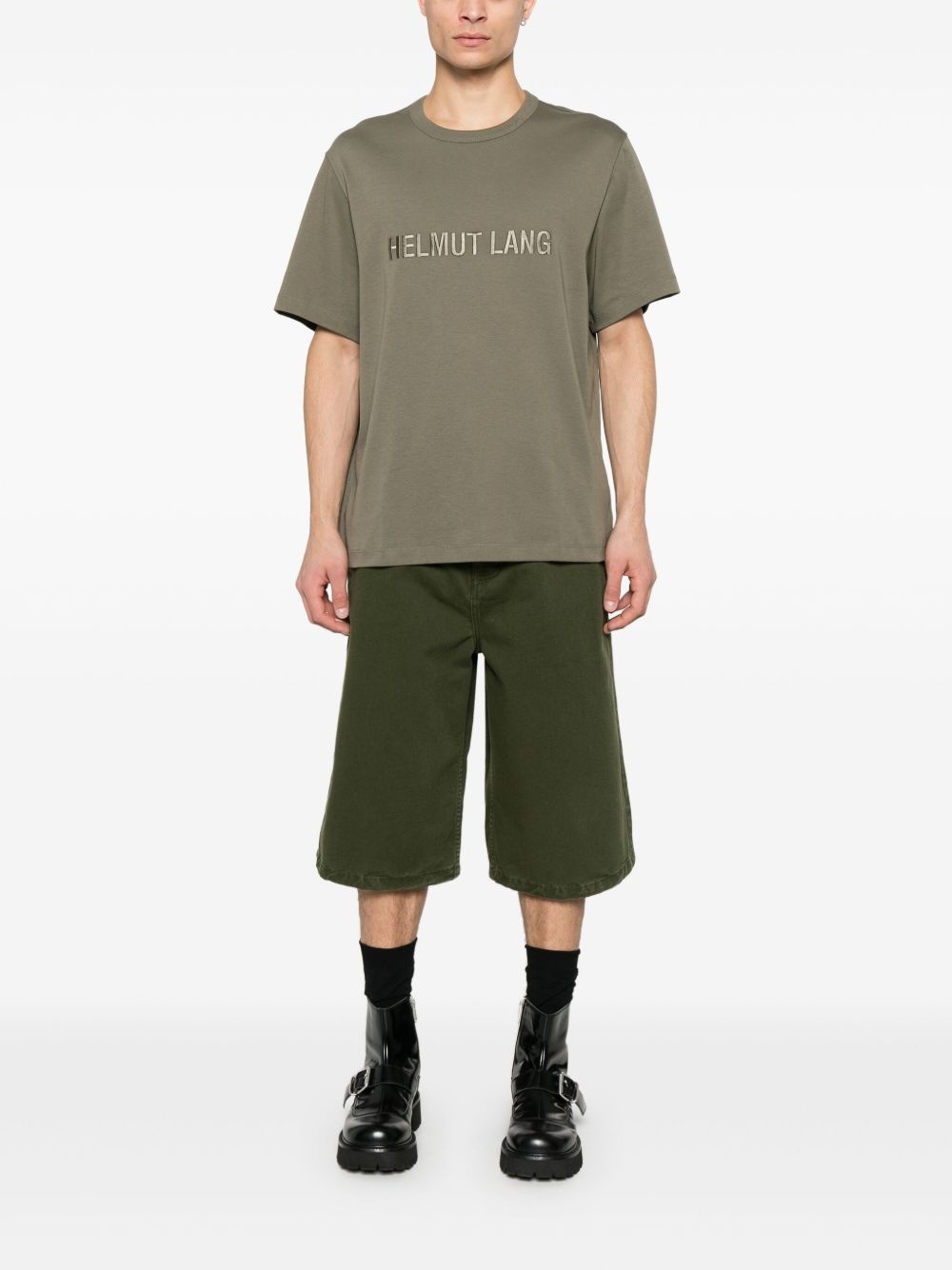 embroidered-logo T-shirt - 2