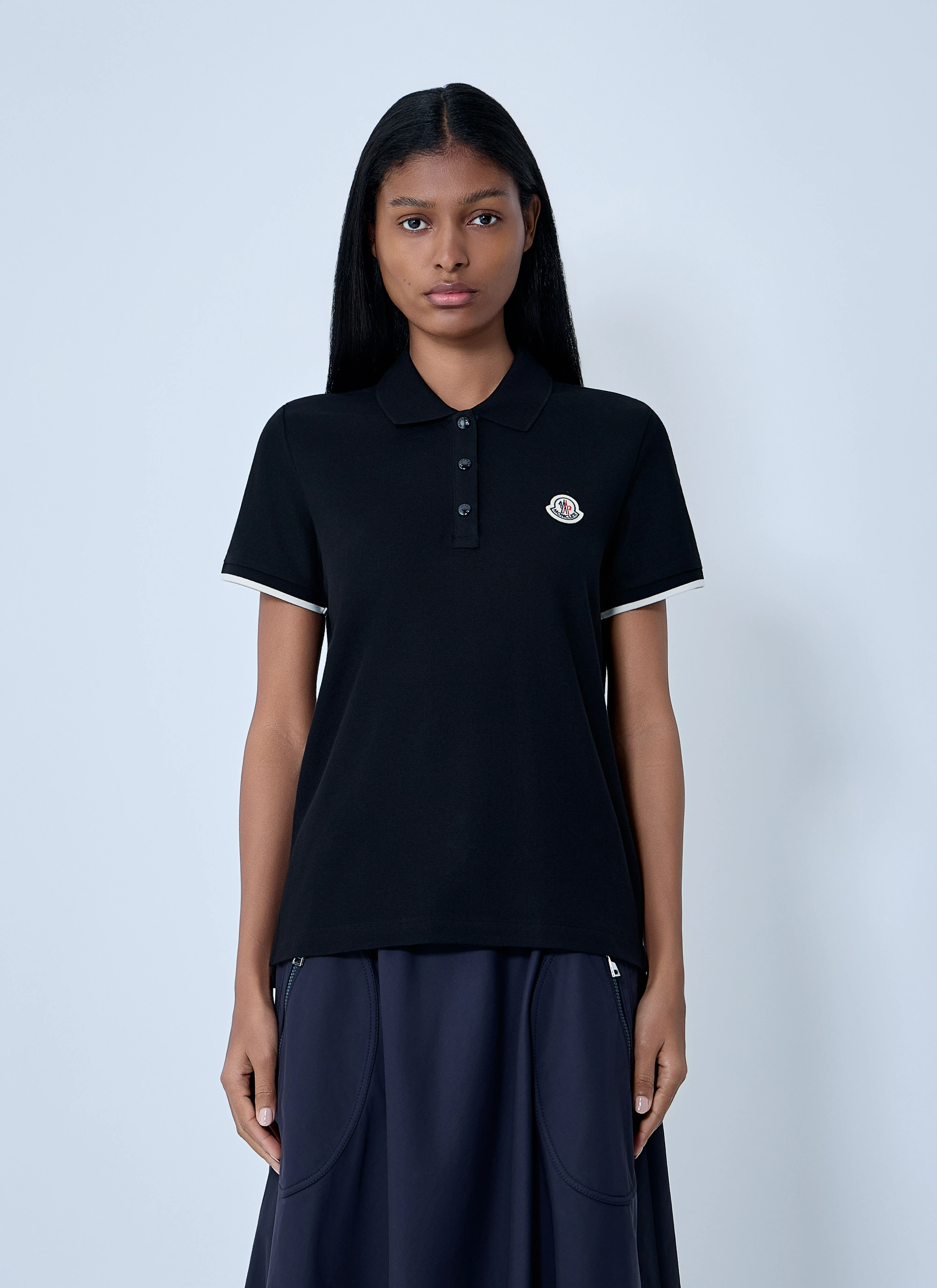 Logo Motif Polo Shirt - 1