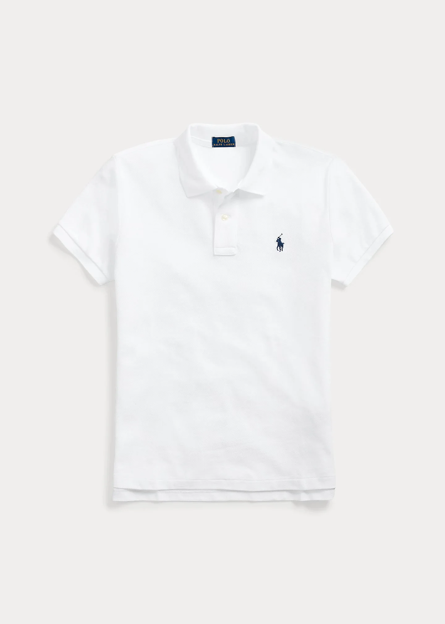 The Iconic Classic Fit Mesh Polo Shirt - 1