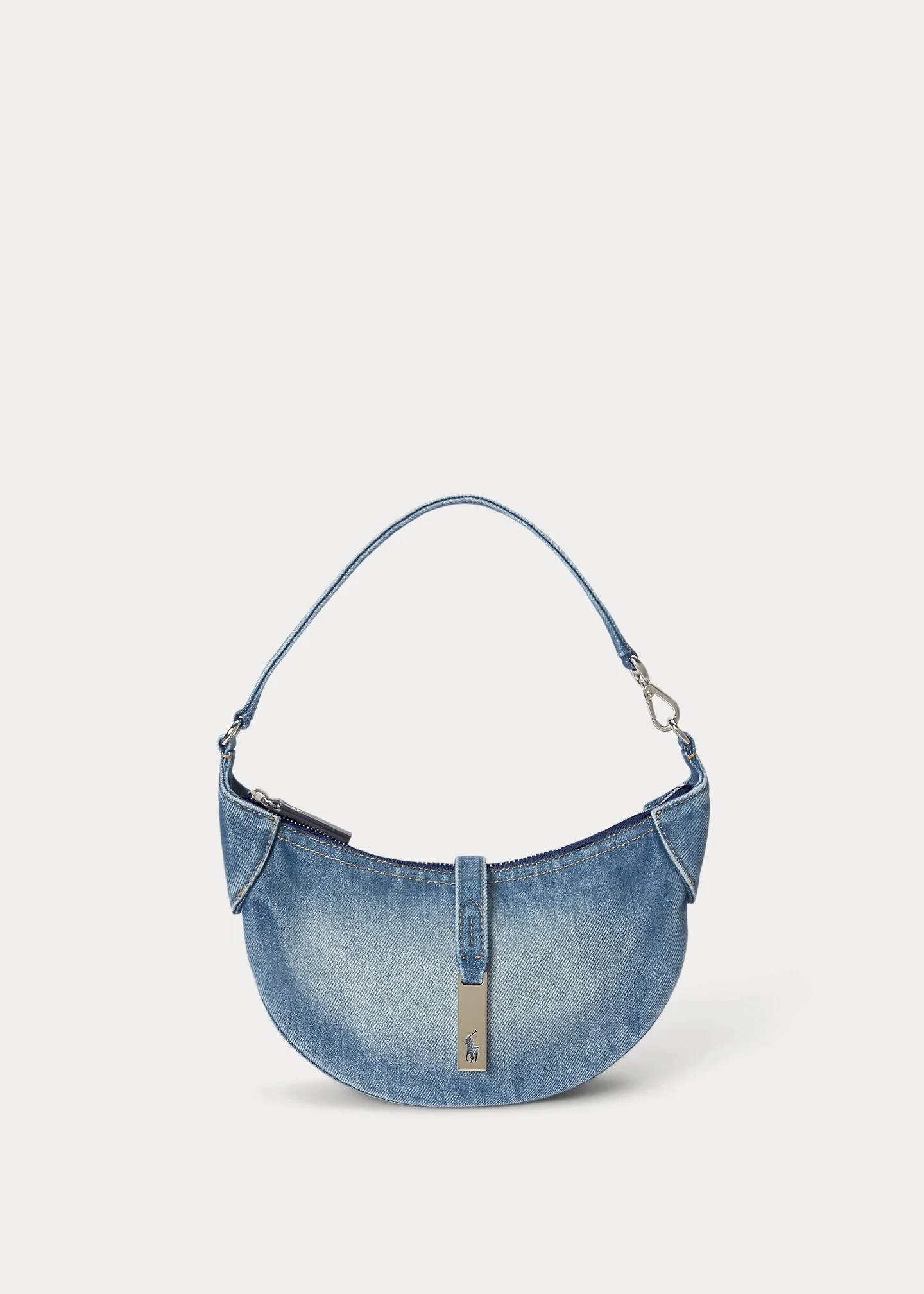 Polo ID Denim Mini Shoulder Bag - 1