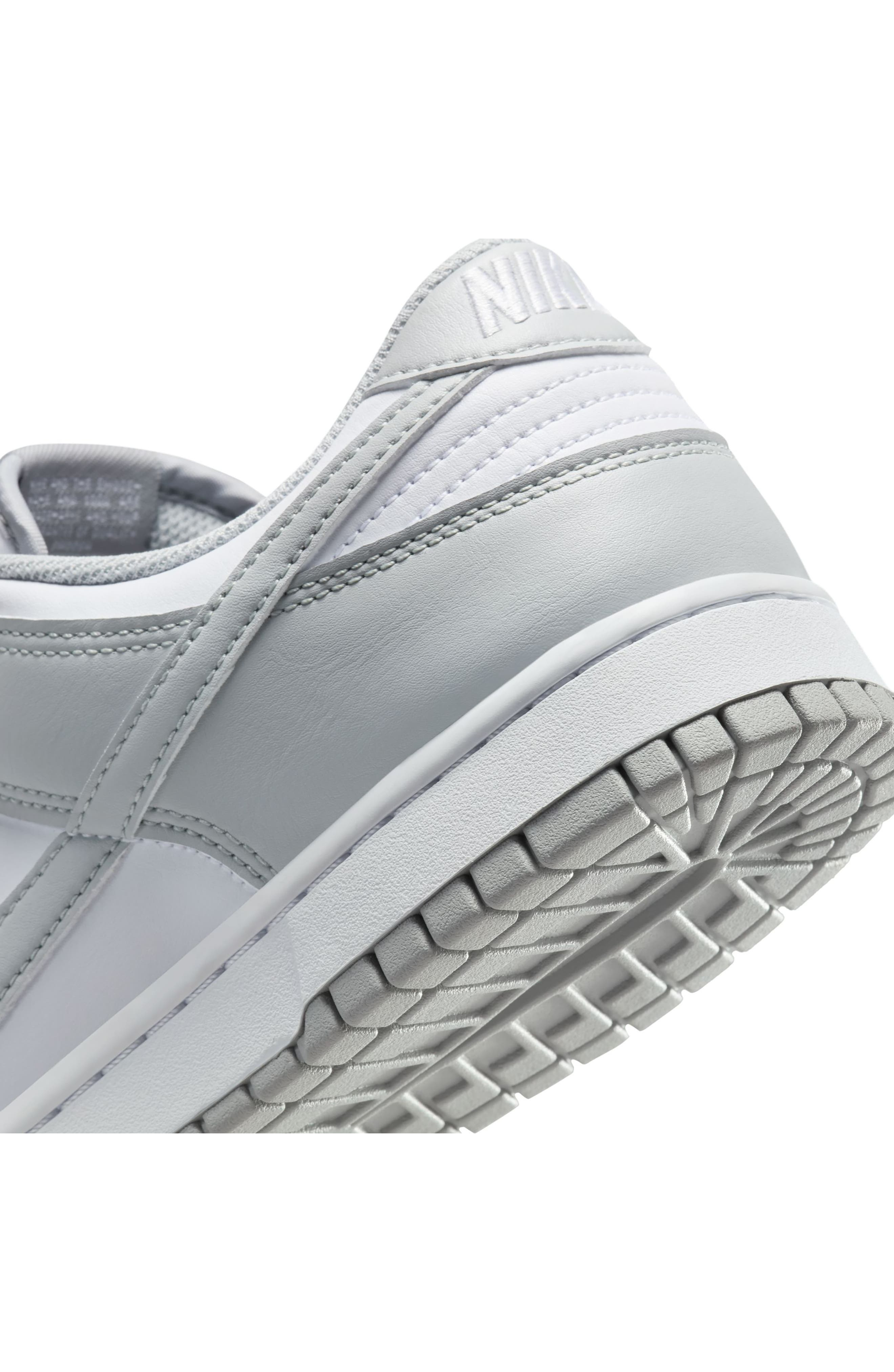 Nike Dunk Low Retro Basketball Sneaker in 105 White/ltskgy at Nordstrom - 7