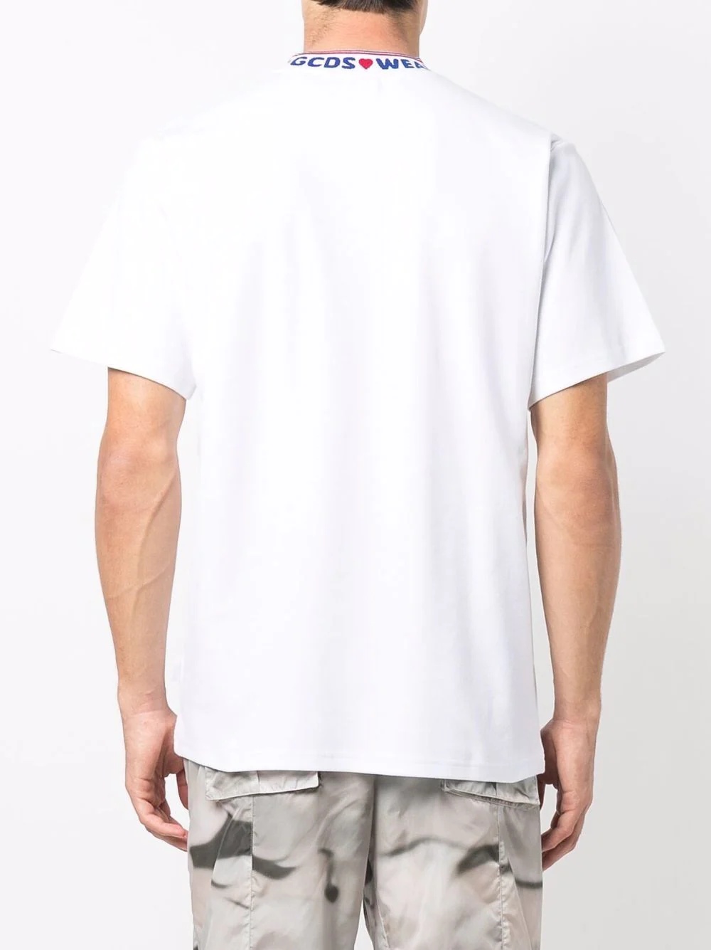 logo-collar T-shirt - 4