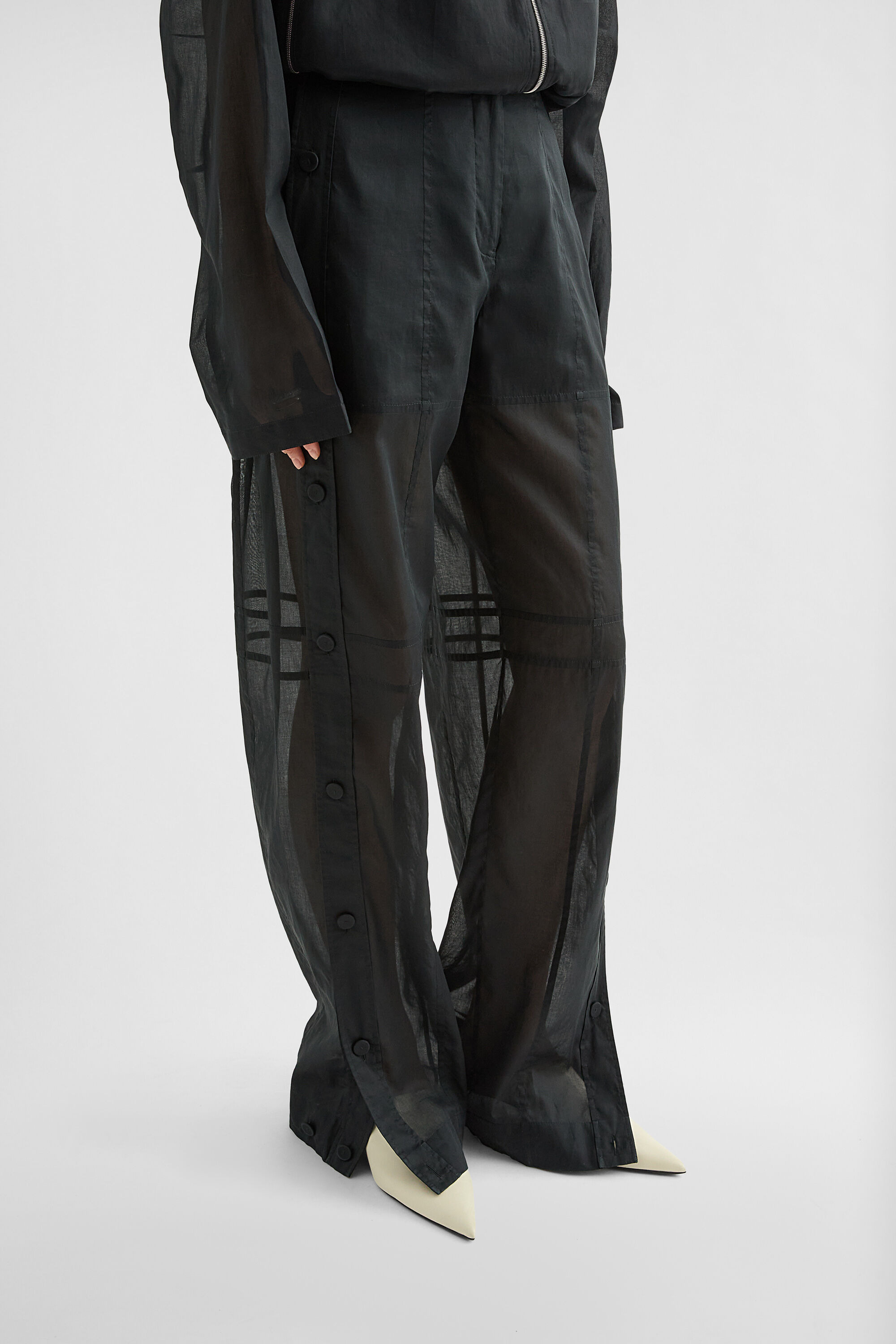 Cotton Muslin Trousers - 2