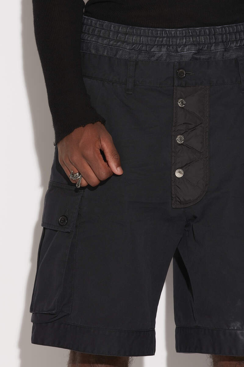 PAD TAB CARGO SHORTS - 5