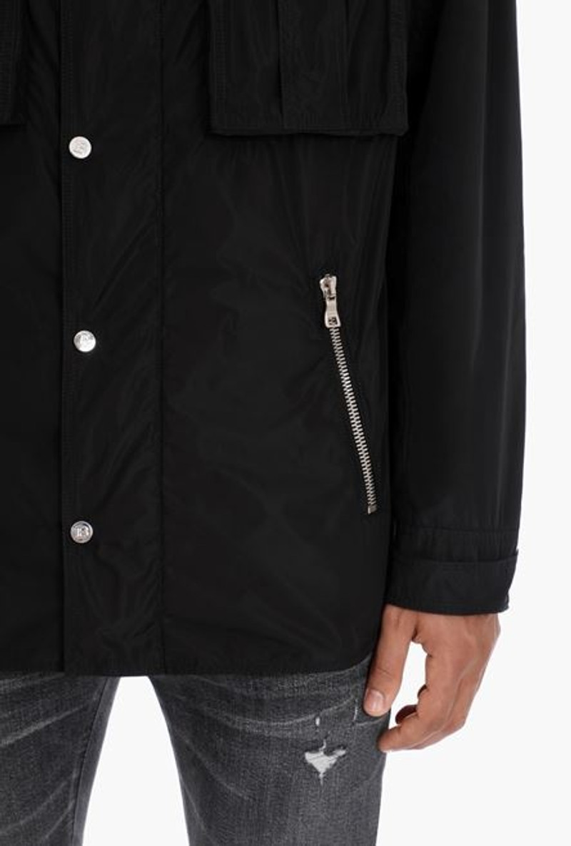 Black hooded jacket 8
