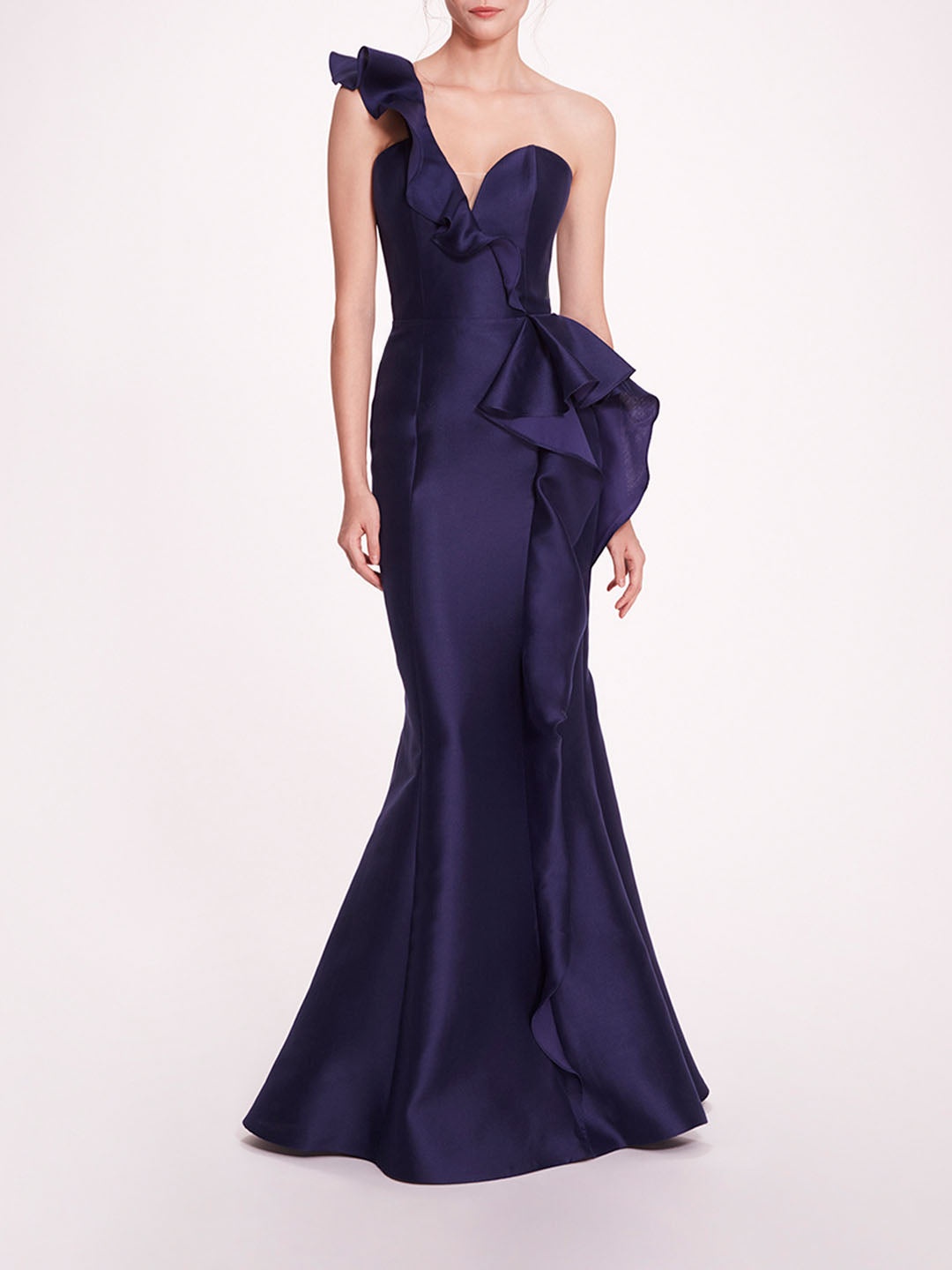 SILK MIKADO GOWN - 1