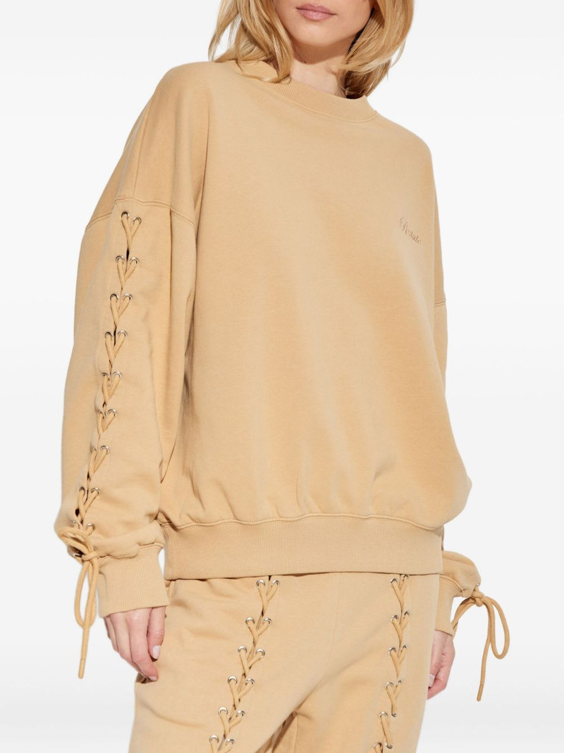 lace-up sweatshirt 3