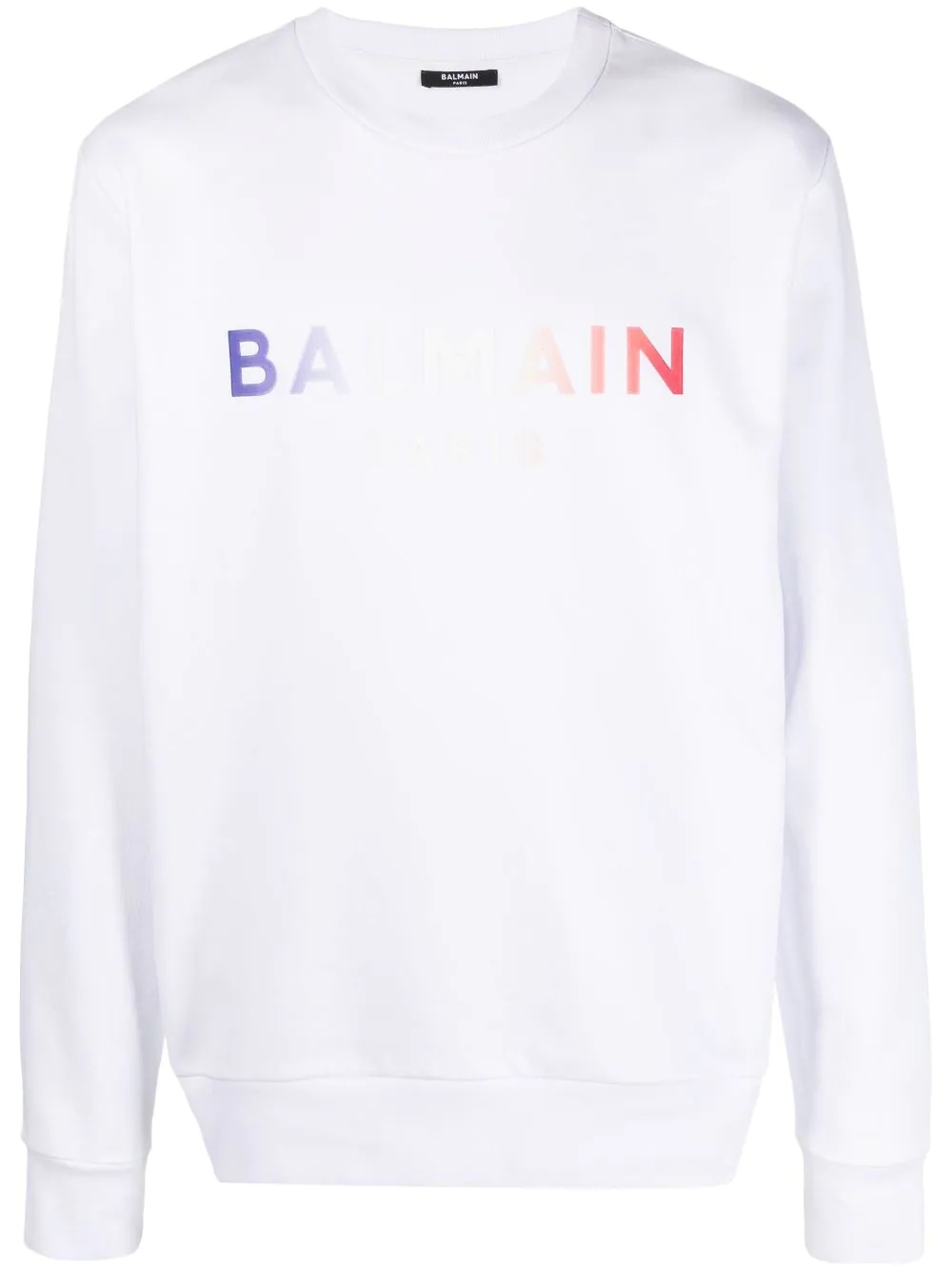 tie-dye logo-print sweatshirt - 1