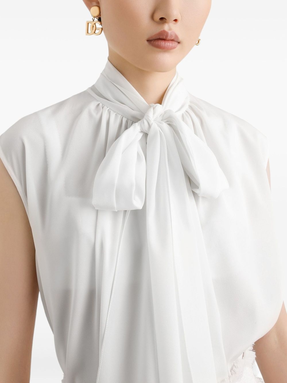 silk blouse - 4