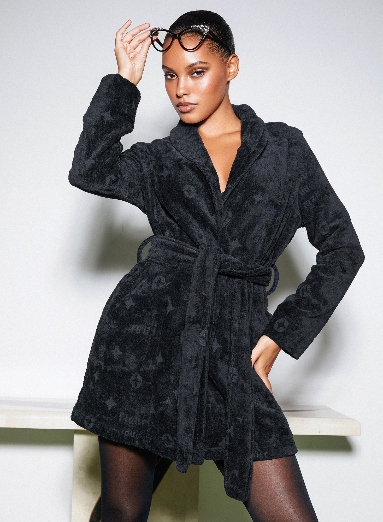 Terrycloth Short Robe - 6