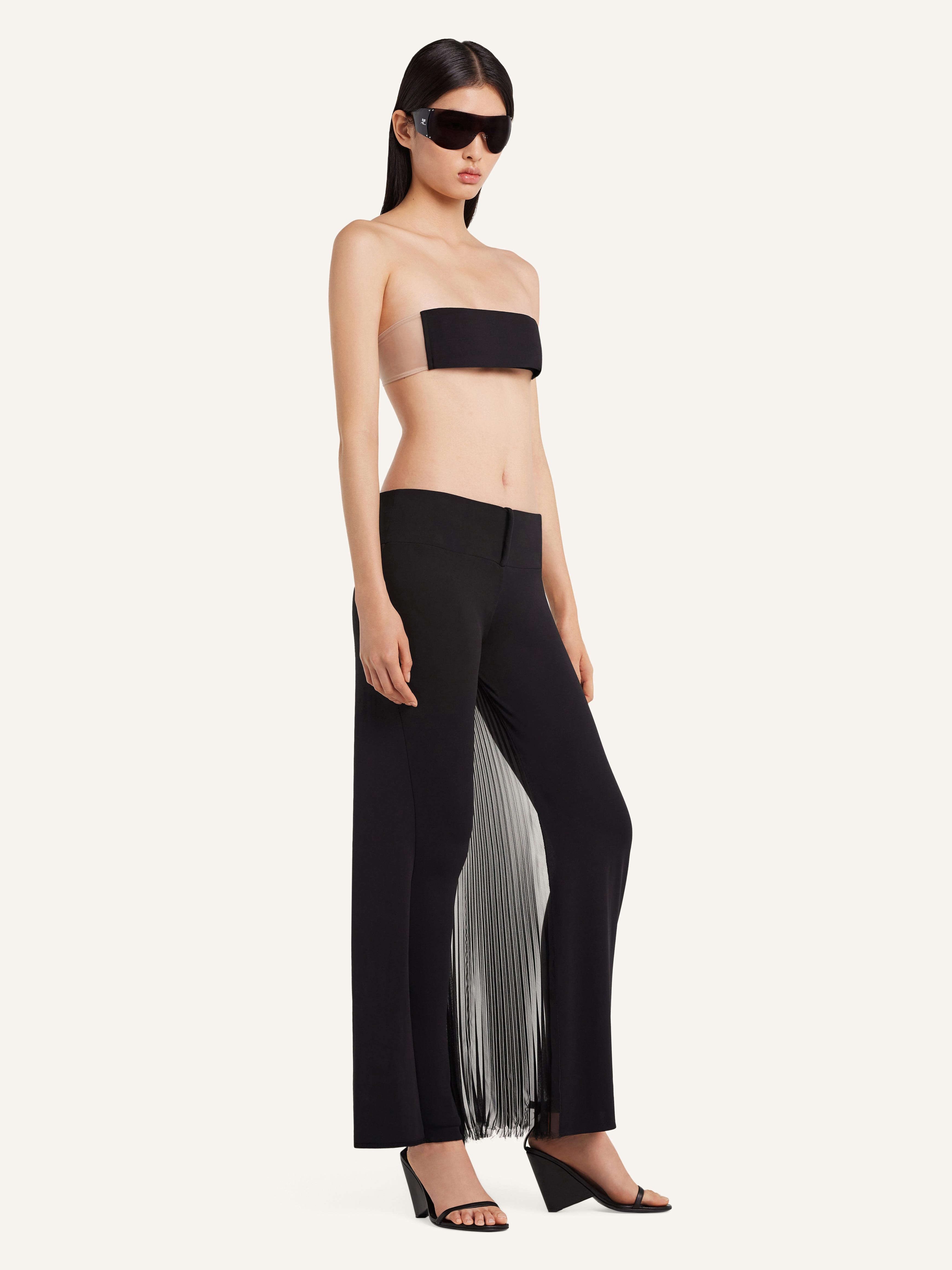 INFINITY PLEATS JERSEY PANTS - 3