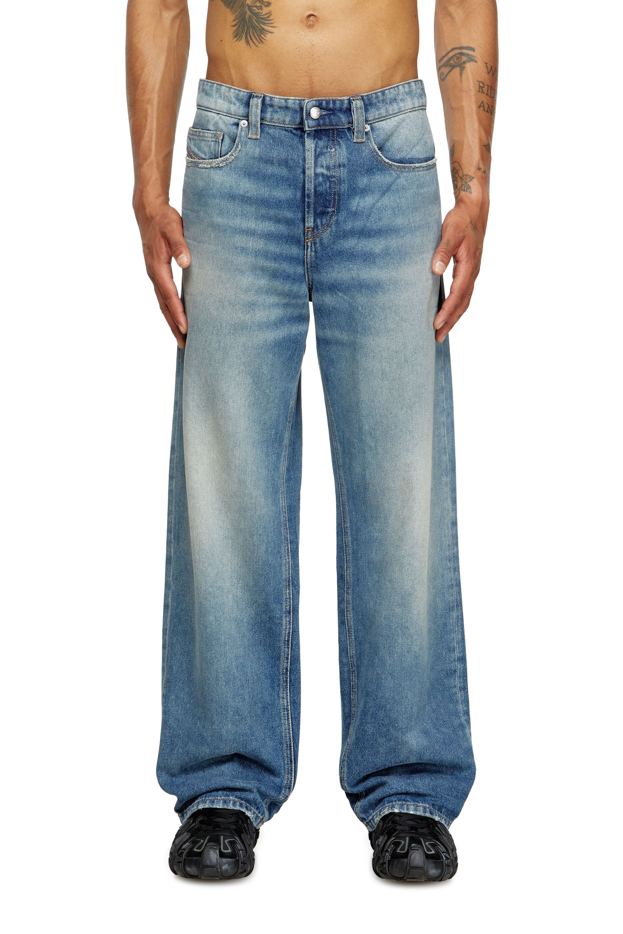 RELAXED JEANS 2001 D-MACRO 0DBEB - 3