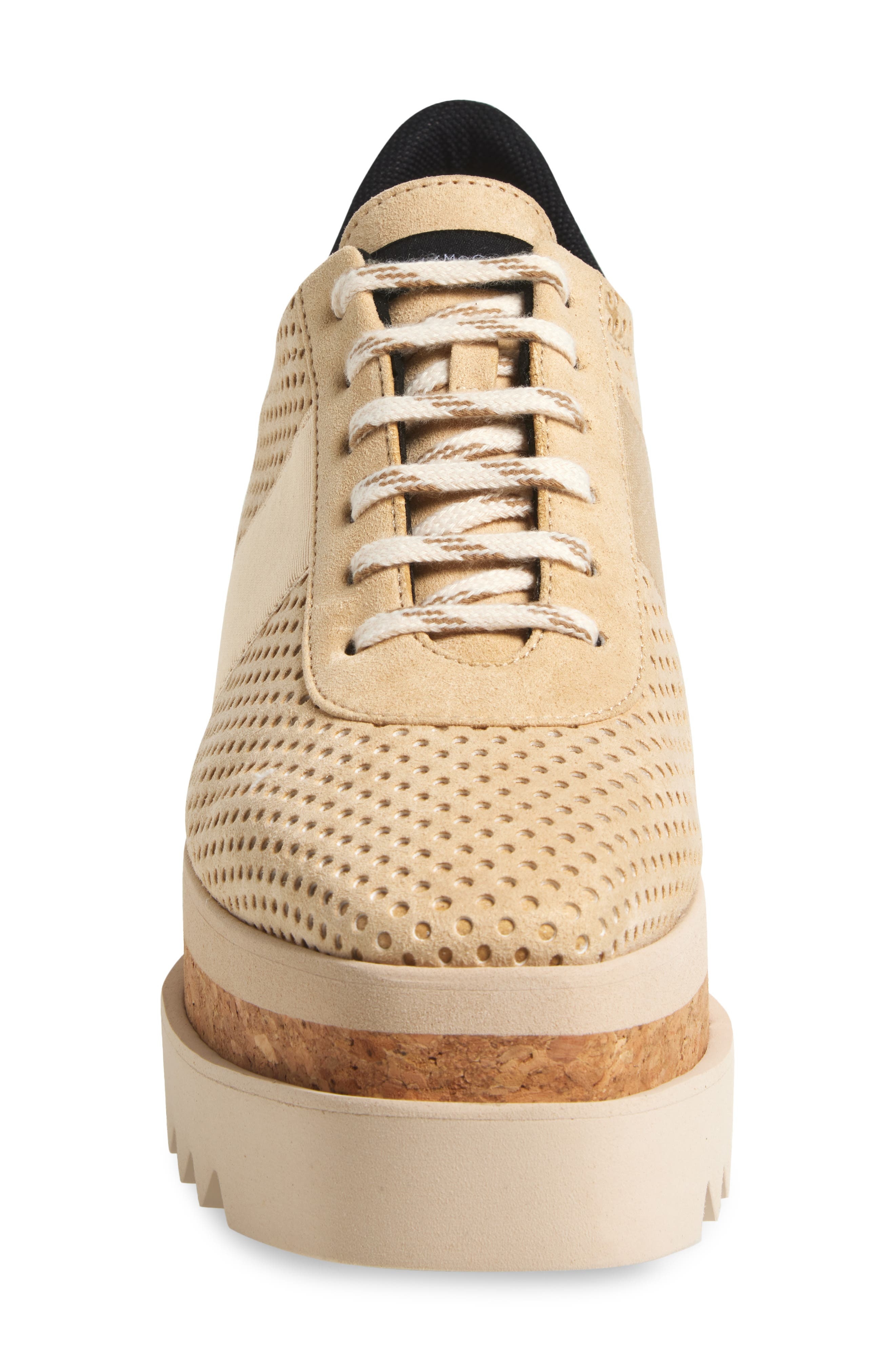 Stella McCartney Sneak-Elyse Platform Wedge Sneaker in Dust at Nordstrom - 4