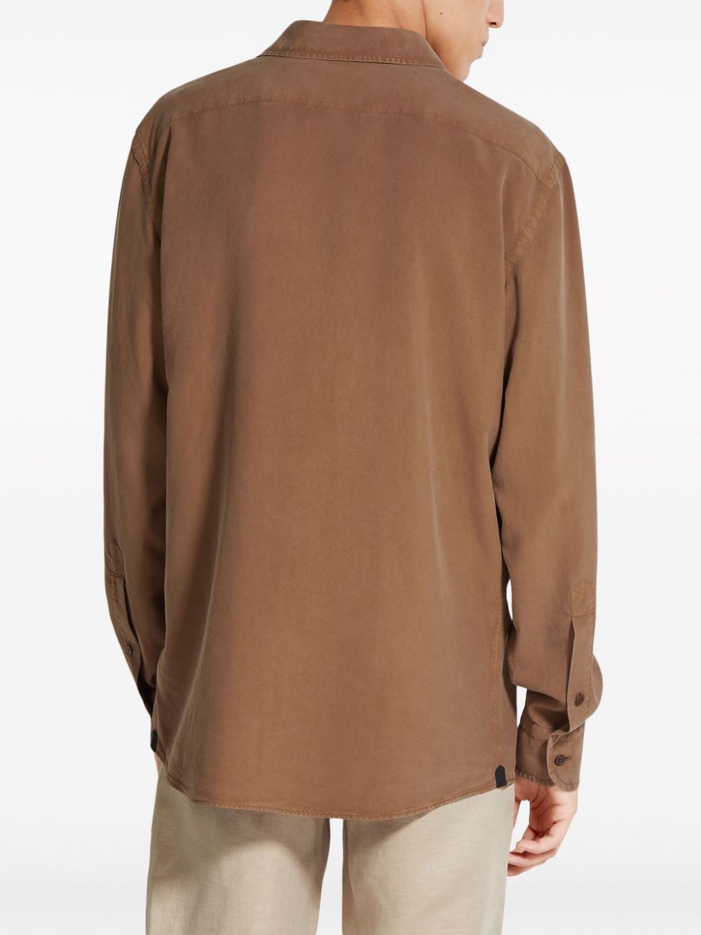 mulberry-silk shirt - 4