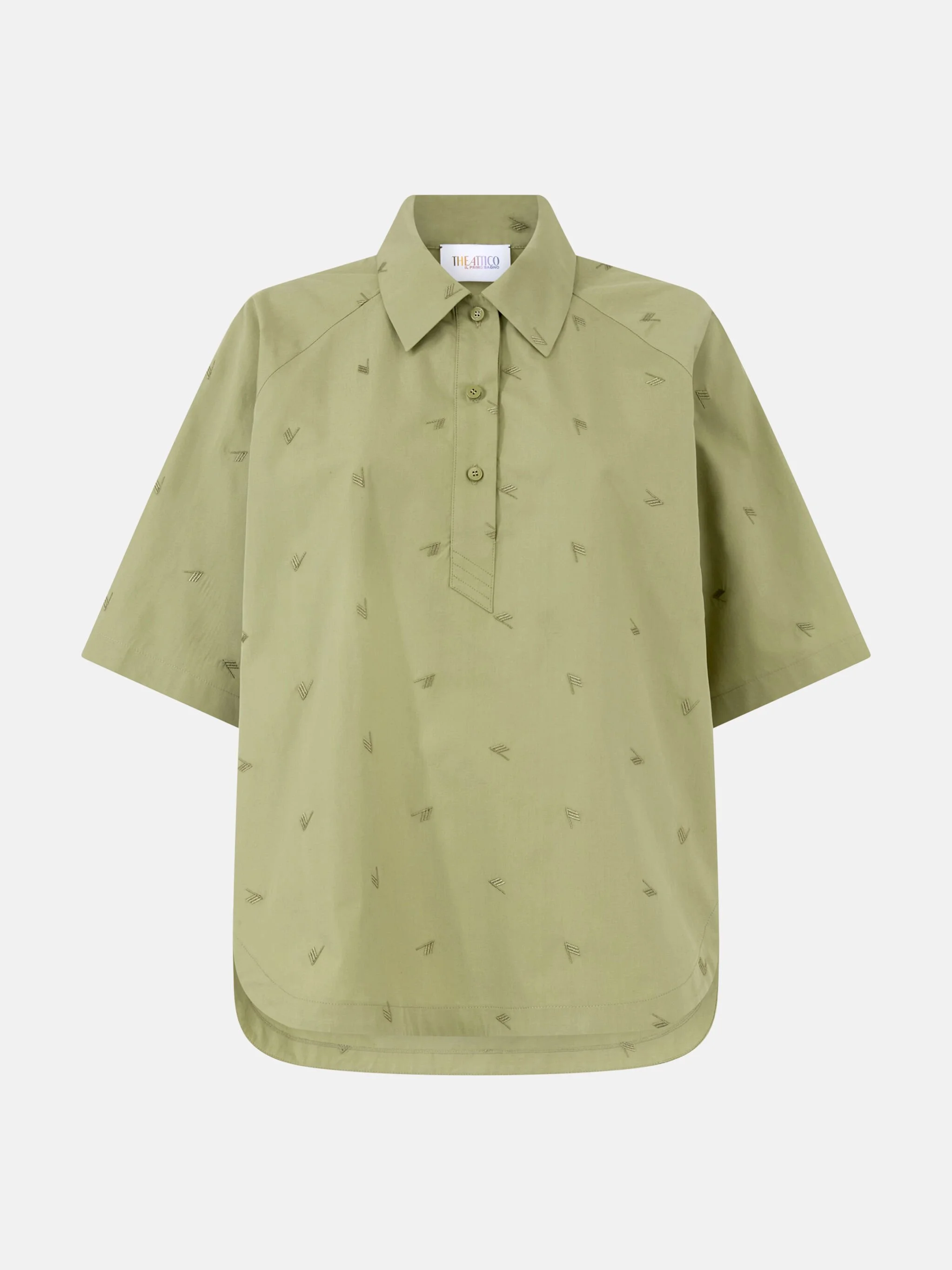 MILITARY GREEN SHIRT - 1