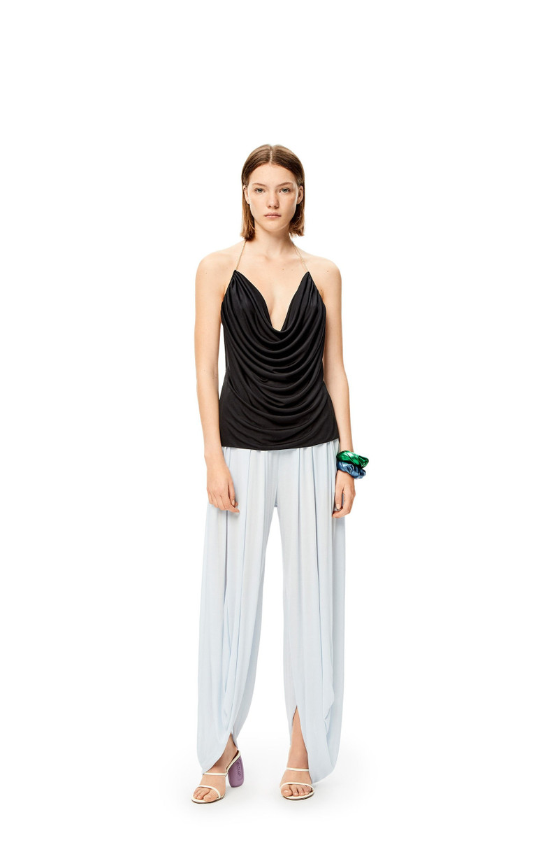 Loewe Chain draped top in silk outlook