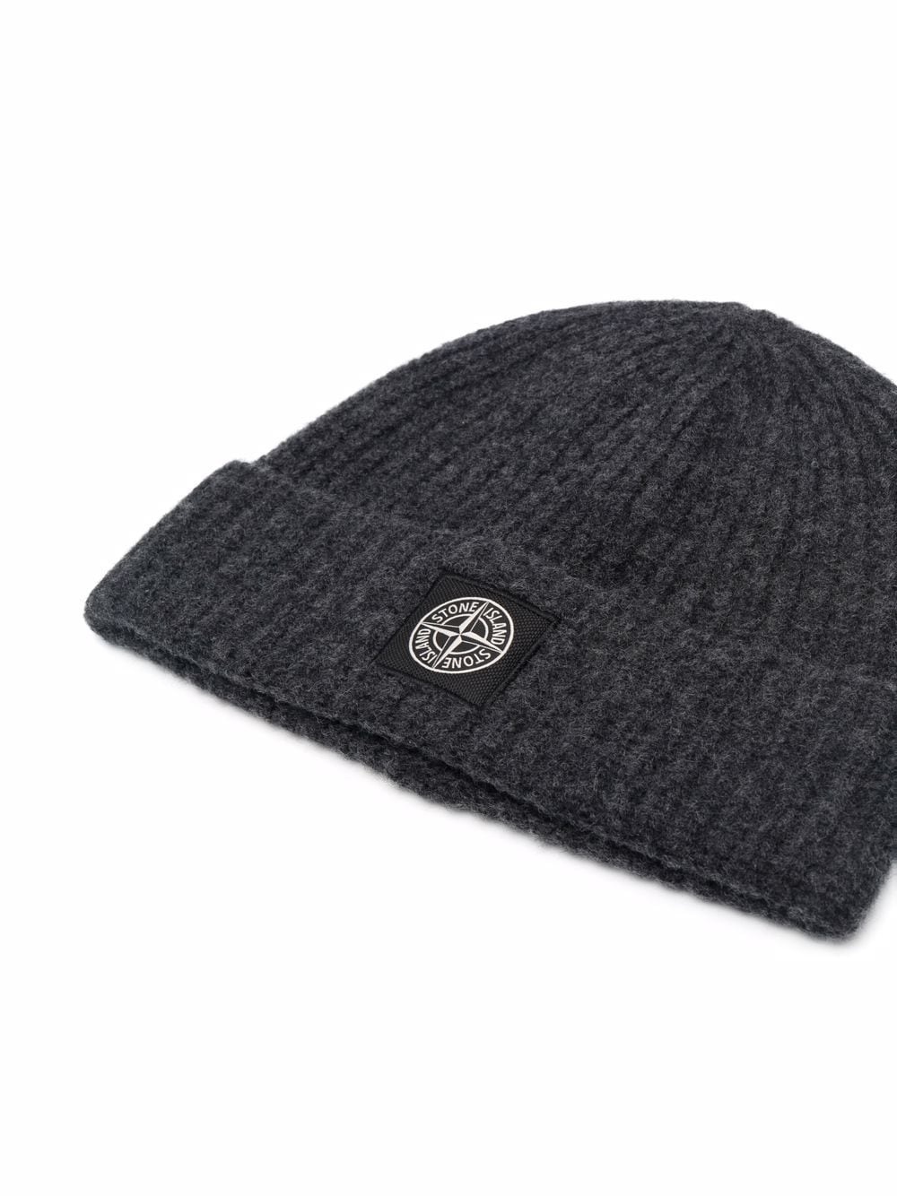 ribbed-knit wool beanie - 2