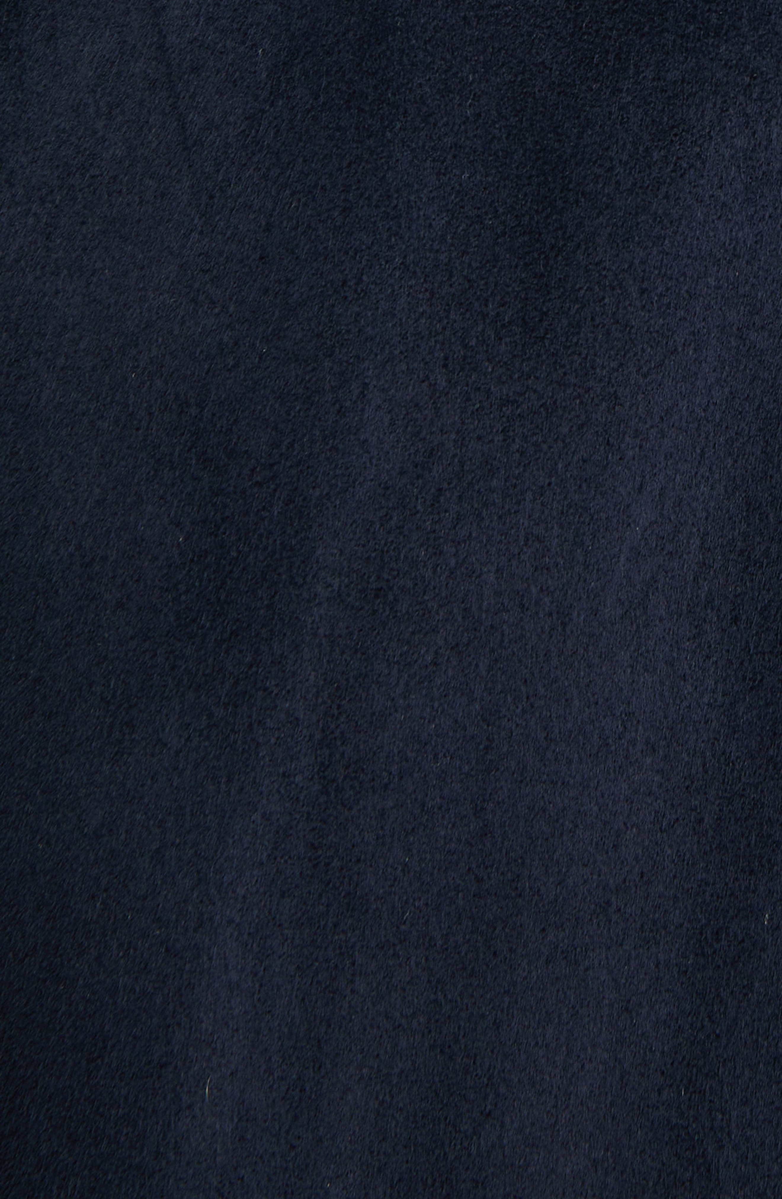 TOM FORD Suede Bomber Jacket in Hb841 Deep Indigo at Nordstrom - 5