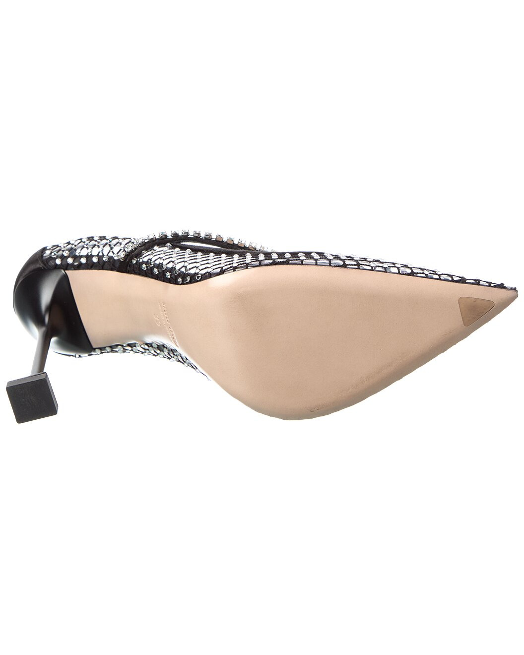 Miu Miu Satin & Vinyl Pump - 4
