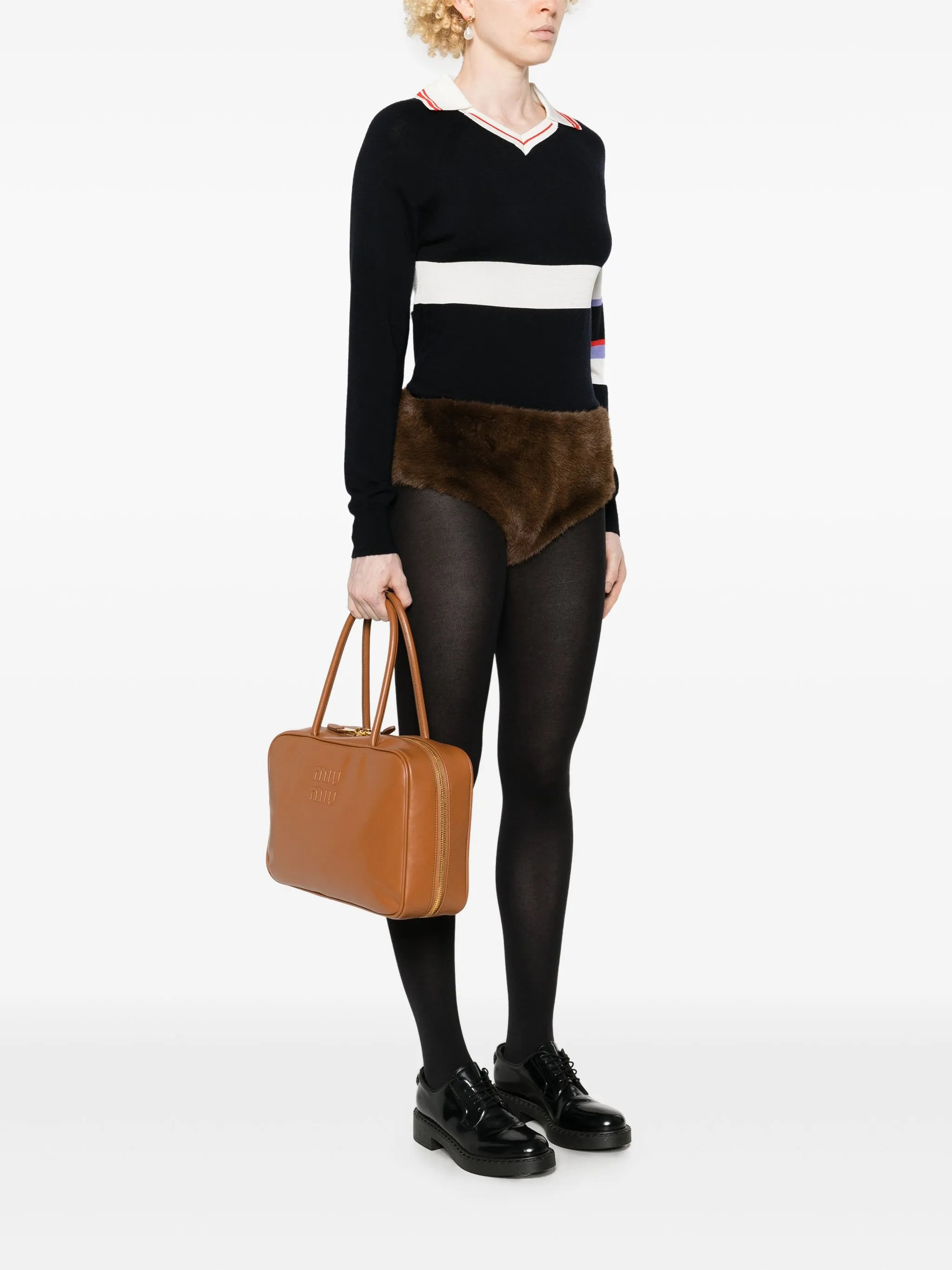 Leather Beau Bag - 5