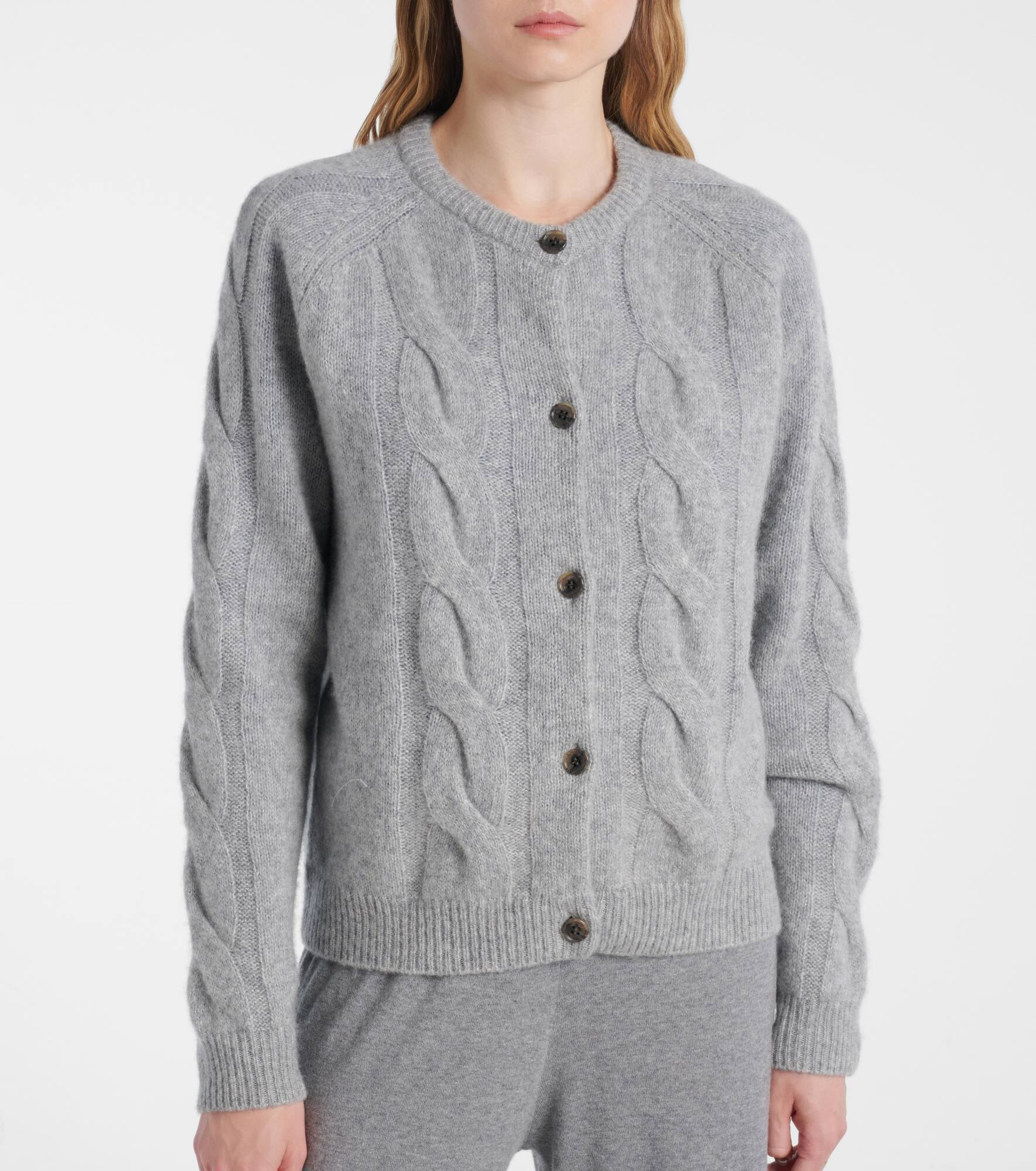 Gwyneth cable-knit cardigan - 6