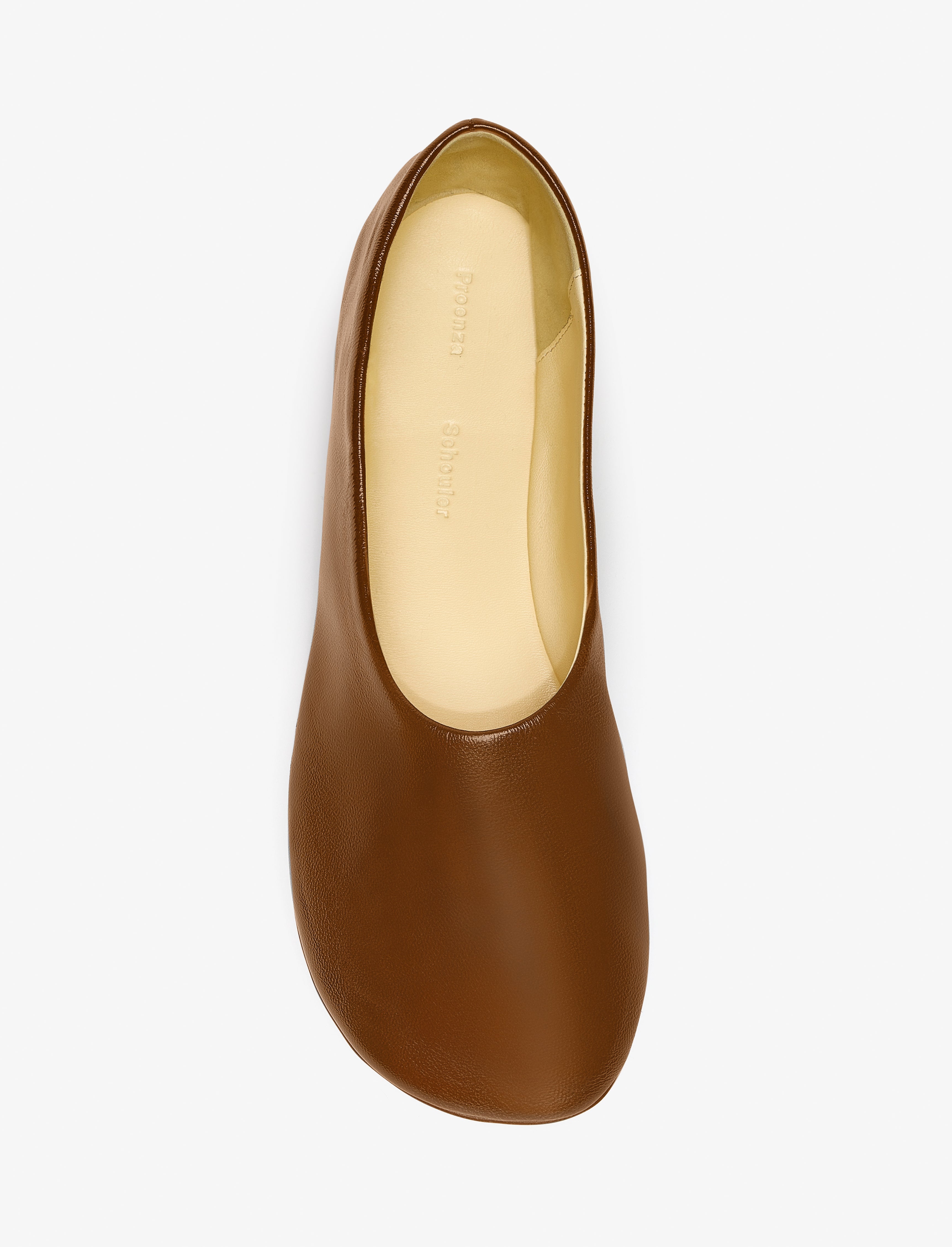 Glove Slippers in Slick Nappa - 3