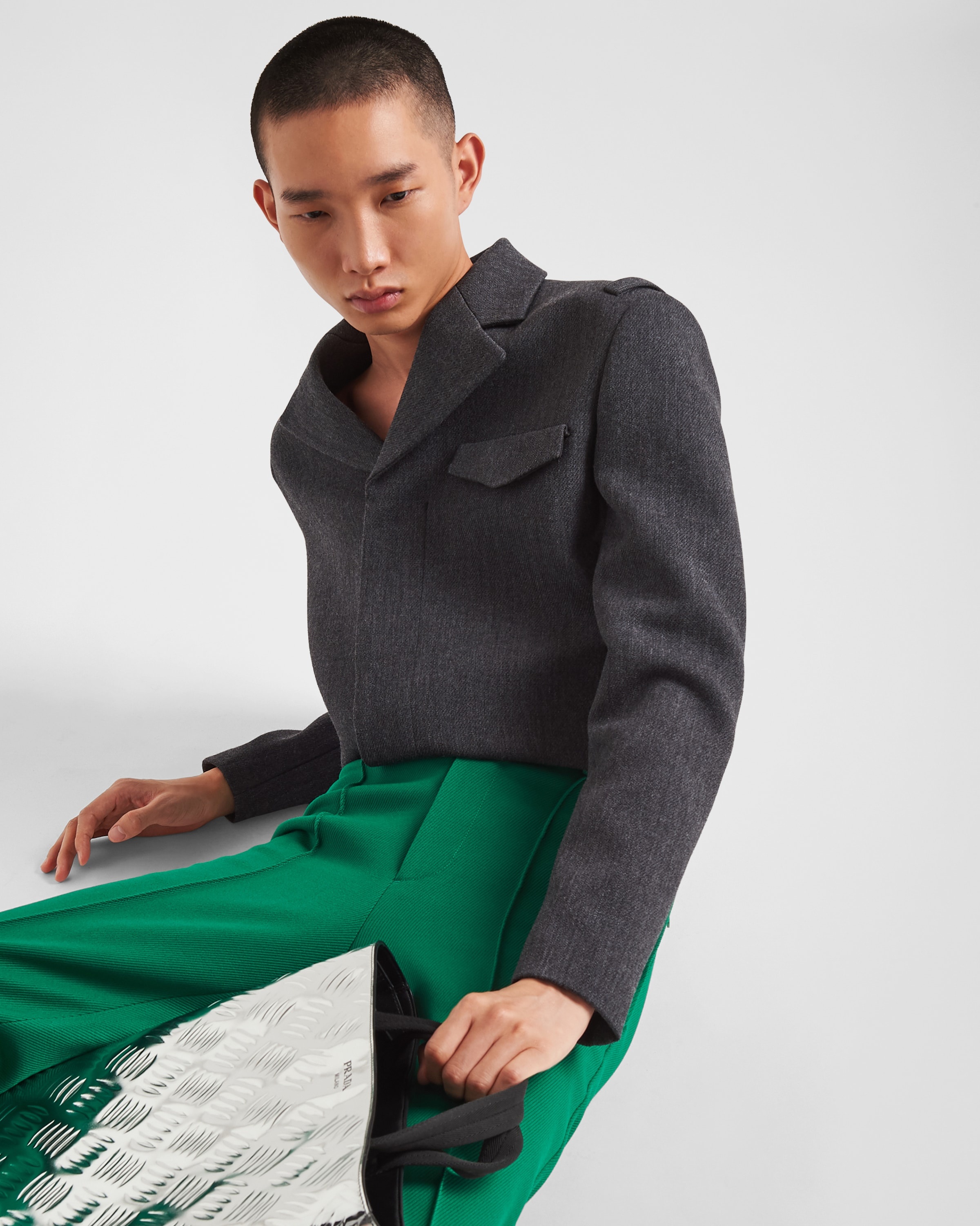 Stretch natté pants - 3