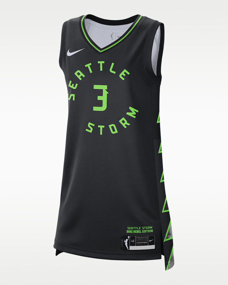 Nneka Ogwumike Seattle Storm 2026 Rebel Edition Nike Women's Dri-FIT WNBA Victory Jersey 1