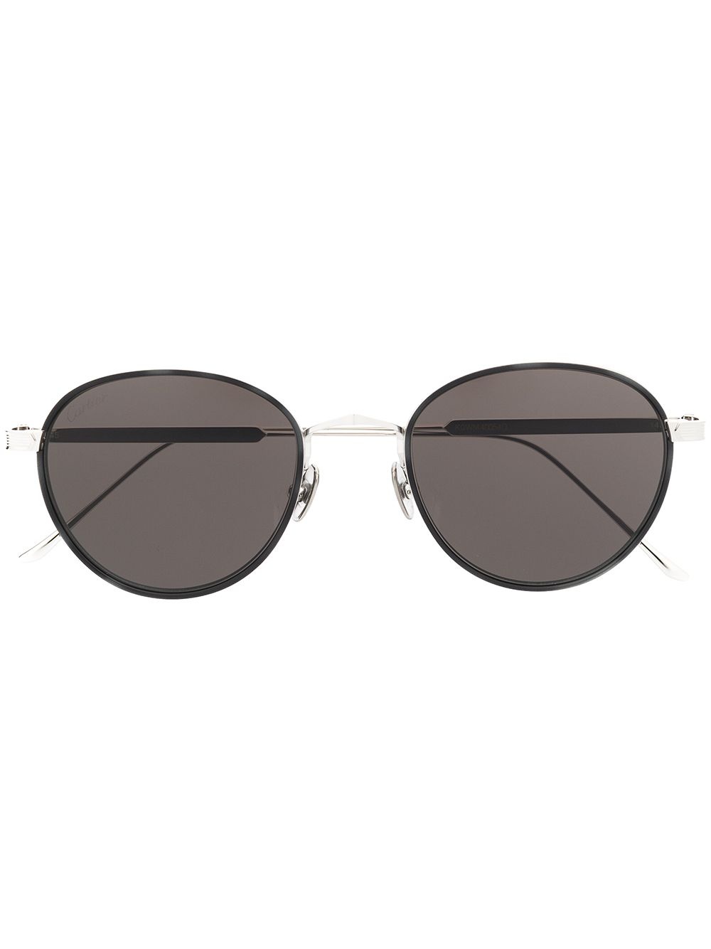 round-frame sunglasses - 1