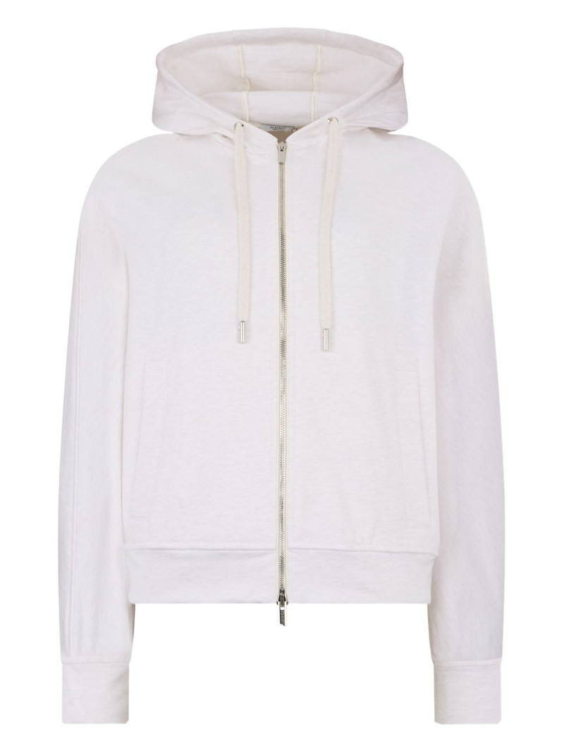 zip-fastening hoodie 1