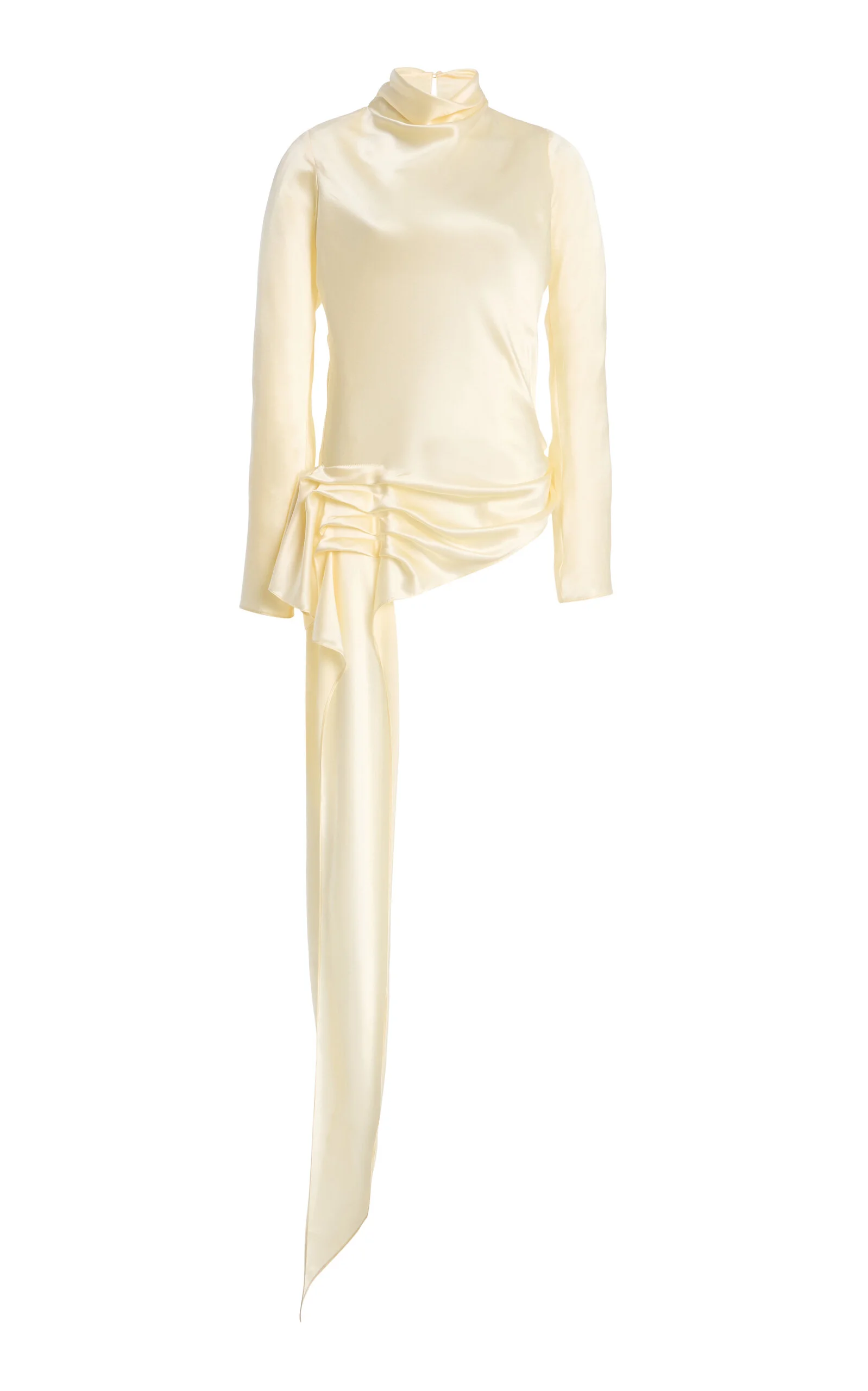 Ornella Silk Blouse ivory - 1