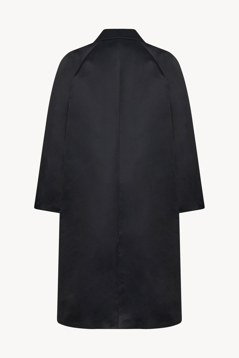 The Row Ema Coat in Viscose and Cotton outlook