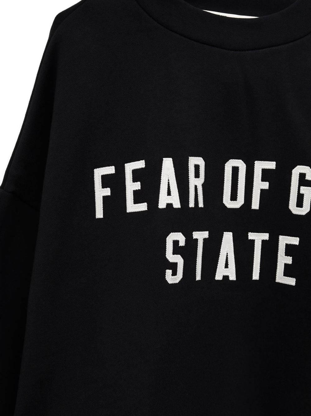 logo-patch sweatshirt - 3