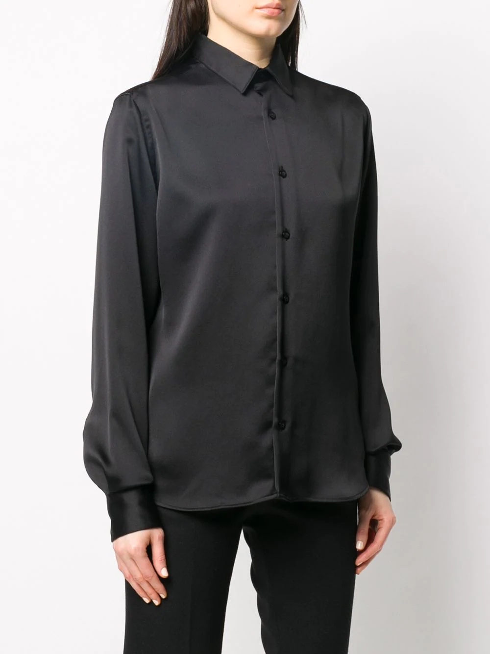 classic satin shirt - 3