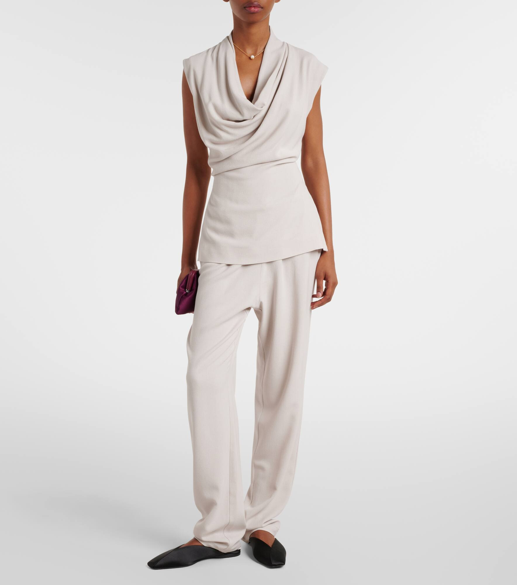 Nuala draped top - 2