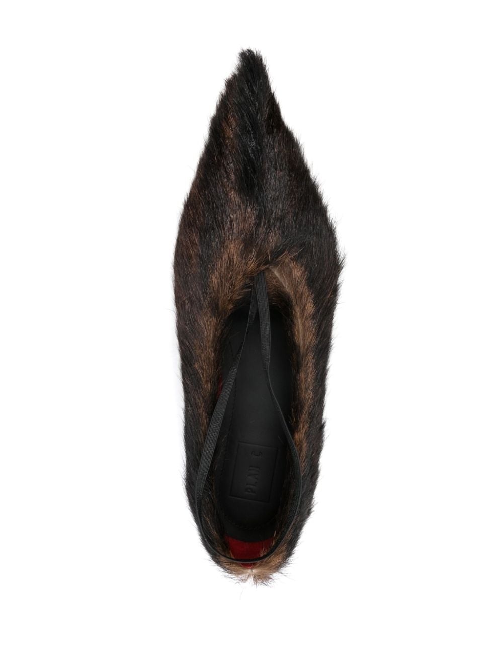 fur ballet flats - 4